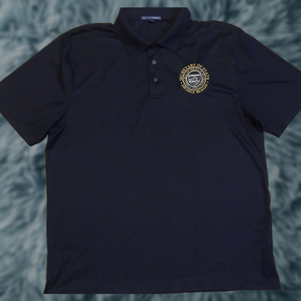 Vintage VINTAGE Michele Reagan Secretary Of State Polo Shirt XL Arizona Government Y2K 90s Blue President Shirt Men XL Size US XL / EU 56 / 4 - 1 Thumbnail