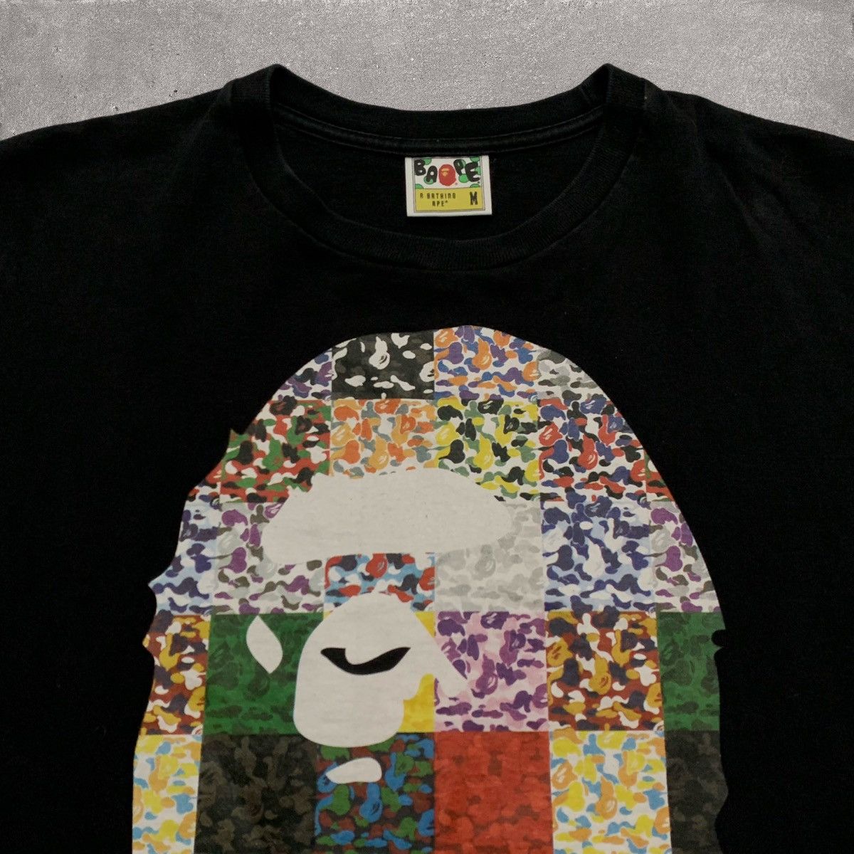 Bape Bape Medium Black Tee A Bathing Ape 28th Anniversary Size US M / EU 48-50 / 2 - 4 Thumbnail