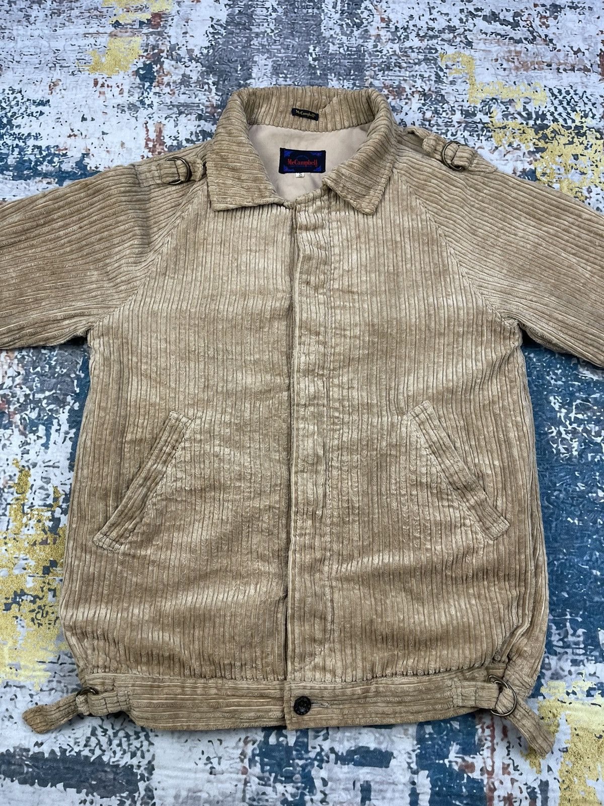 Vintage Vtg Mc Campbell Deep Line Corduroy Jacket Size US S / EU 44-46 / 1 - 3 Thumbnail