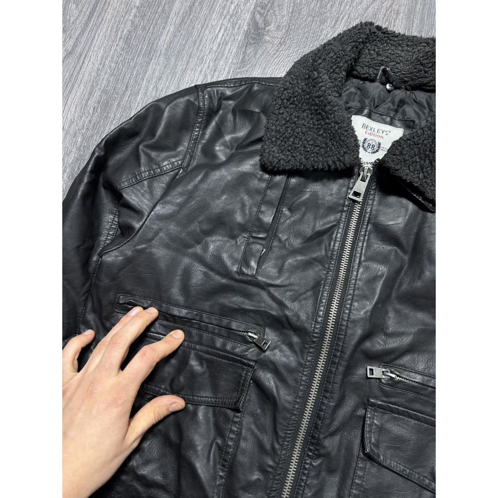 Vintage 90s Real Leather Aviator Jacket Cwu 45 / Ma 1