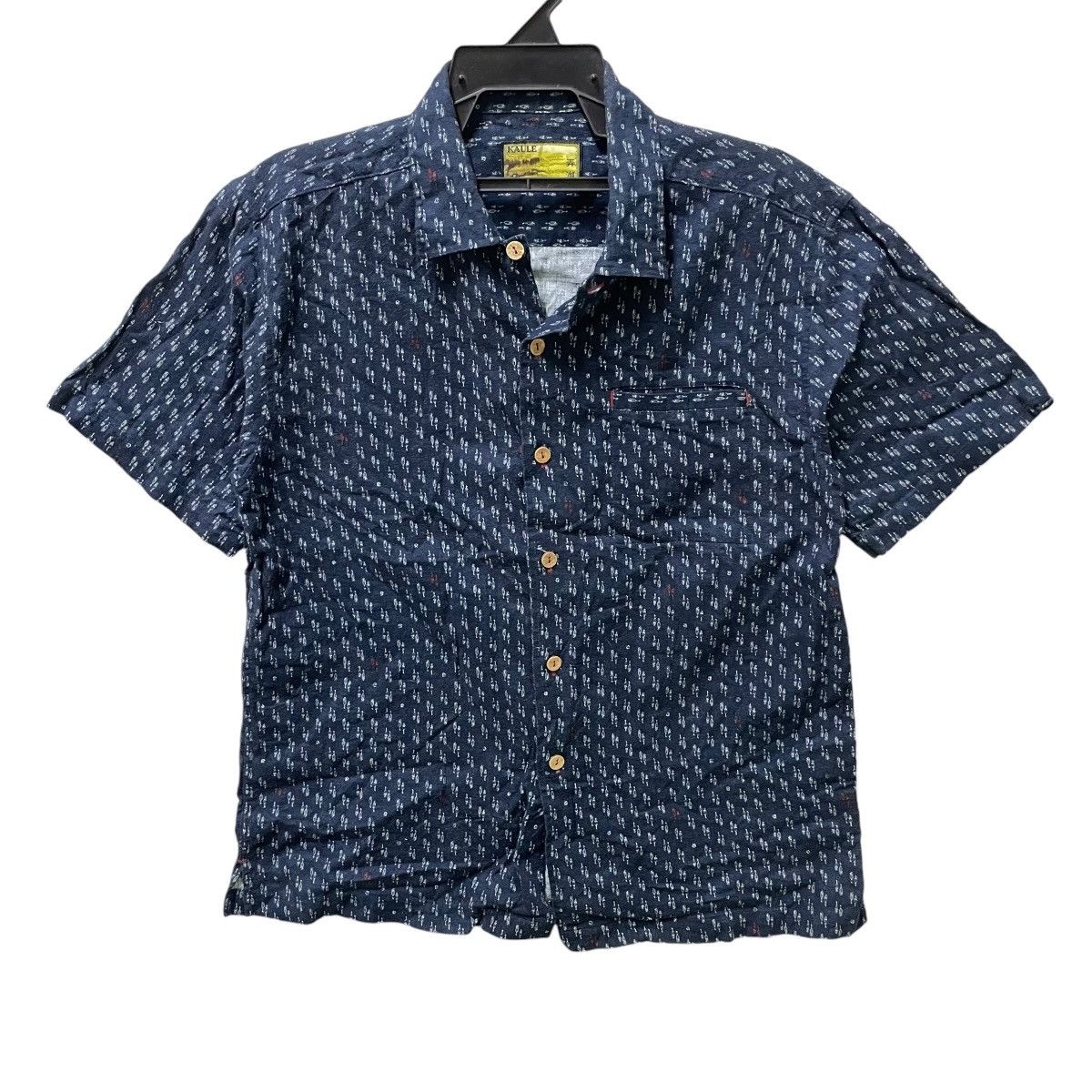 Indigo × Japan Blue × Japanese Brand Kaule indigo traditional shirt Size US M / EU 48-50 / 2 - 1 Thumbnail