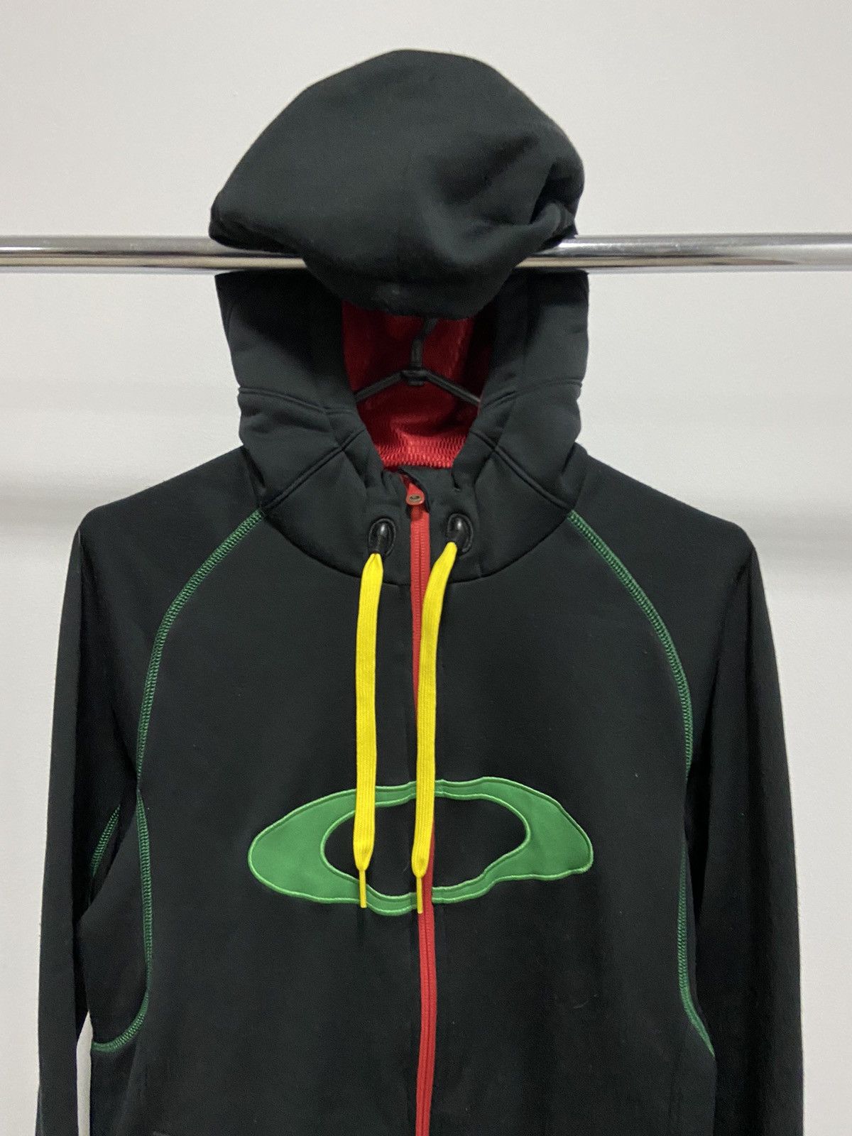Oakley × Vintage Oakley Vintage zip Hoodie big Logo skate Size US S / EU 44-46 / 1 - 2 Thumbnail