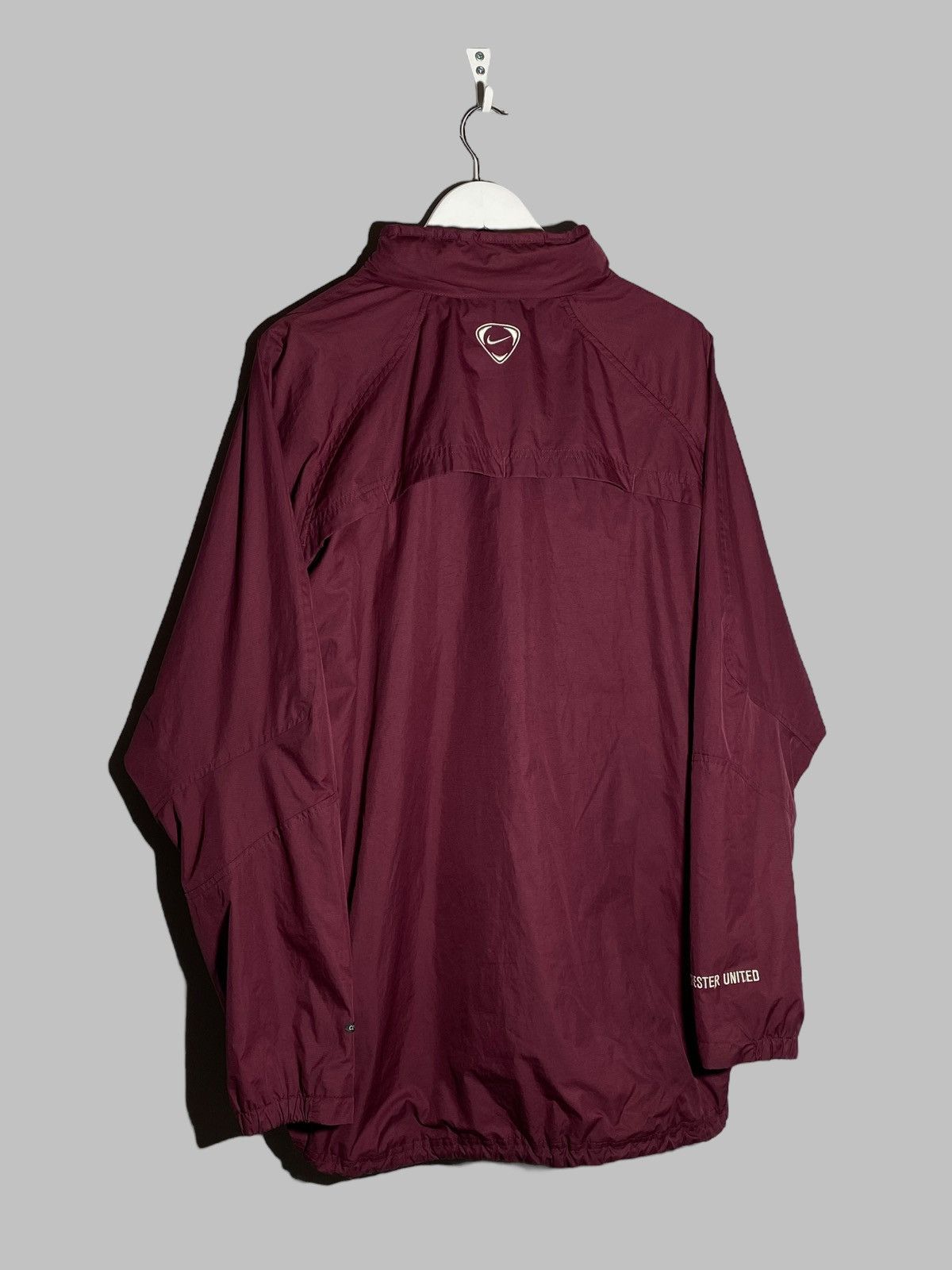 Nike 🔥 Y2K NIKE MANCHESTER UNITED JACKET DRILL VINTAGE FOOTBALL Size US XL / EU 56 / 4 - 3 Thumbnail
