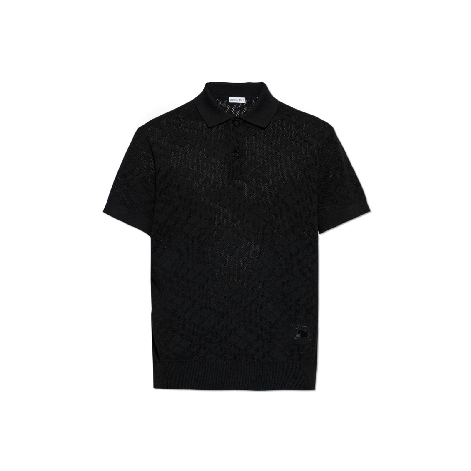Burberry Burberry Marcus Black Wool Polo New & Authentic (Men's size: Size US L / EU 52-54 / 3 - 1 Preview