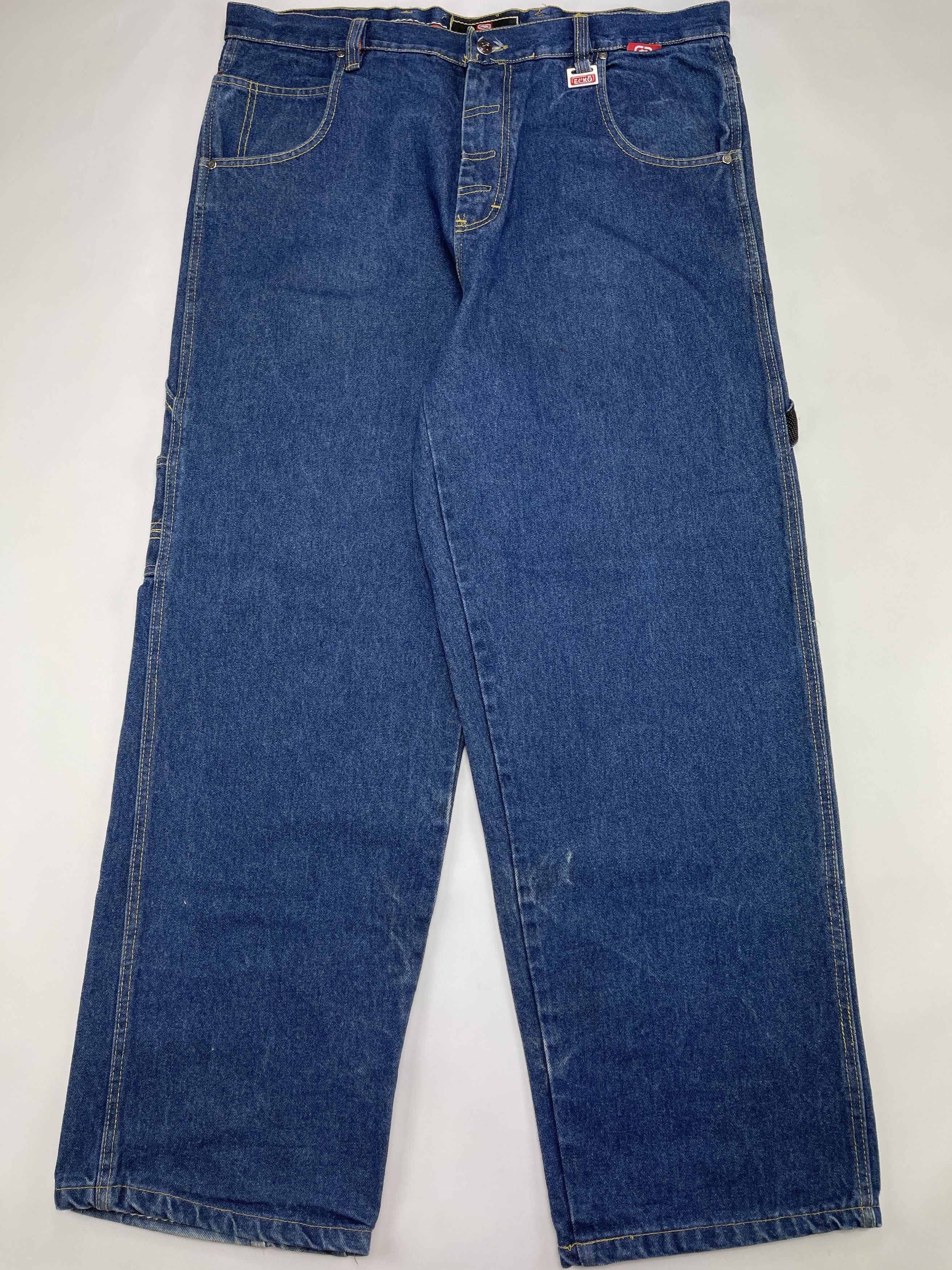 Ecko Unltd. Ecko Unltd jeans, baggy, vintage 90s hip hop skater Y2K W 36 Size US 36 / EU 52 - 2 Thumbnail