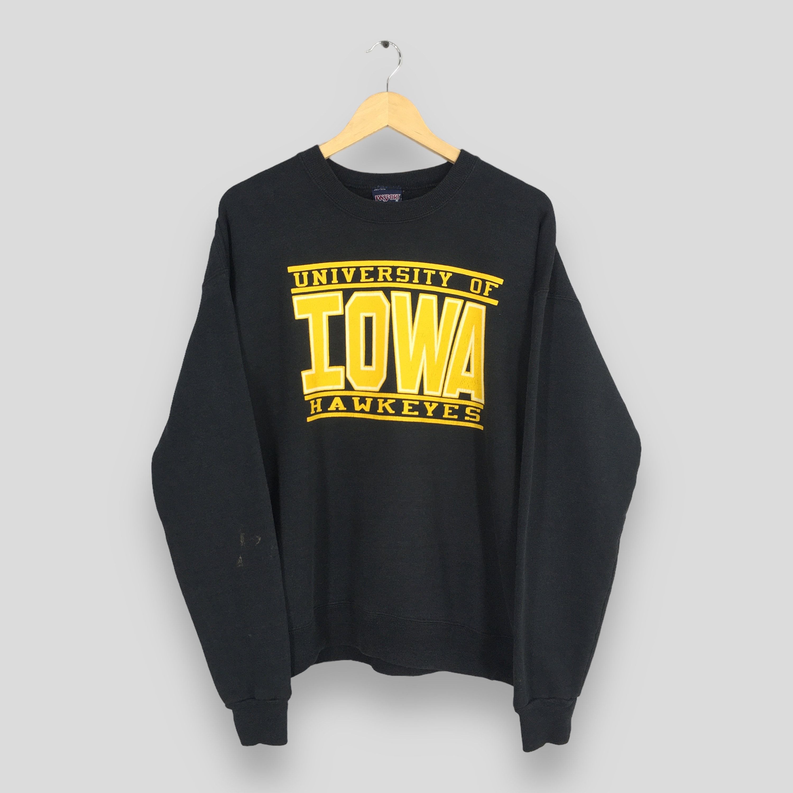 NCAA × Vintage Vintage Iowa Hawkeyes Football Ncaa Sweatshirt XLarge Size US XL / EU 56 / 4 - 1 Thumbnail