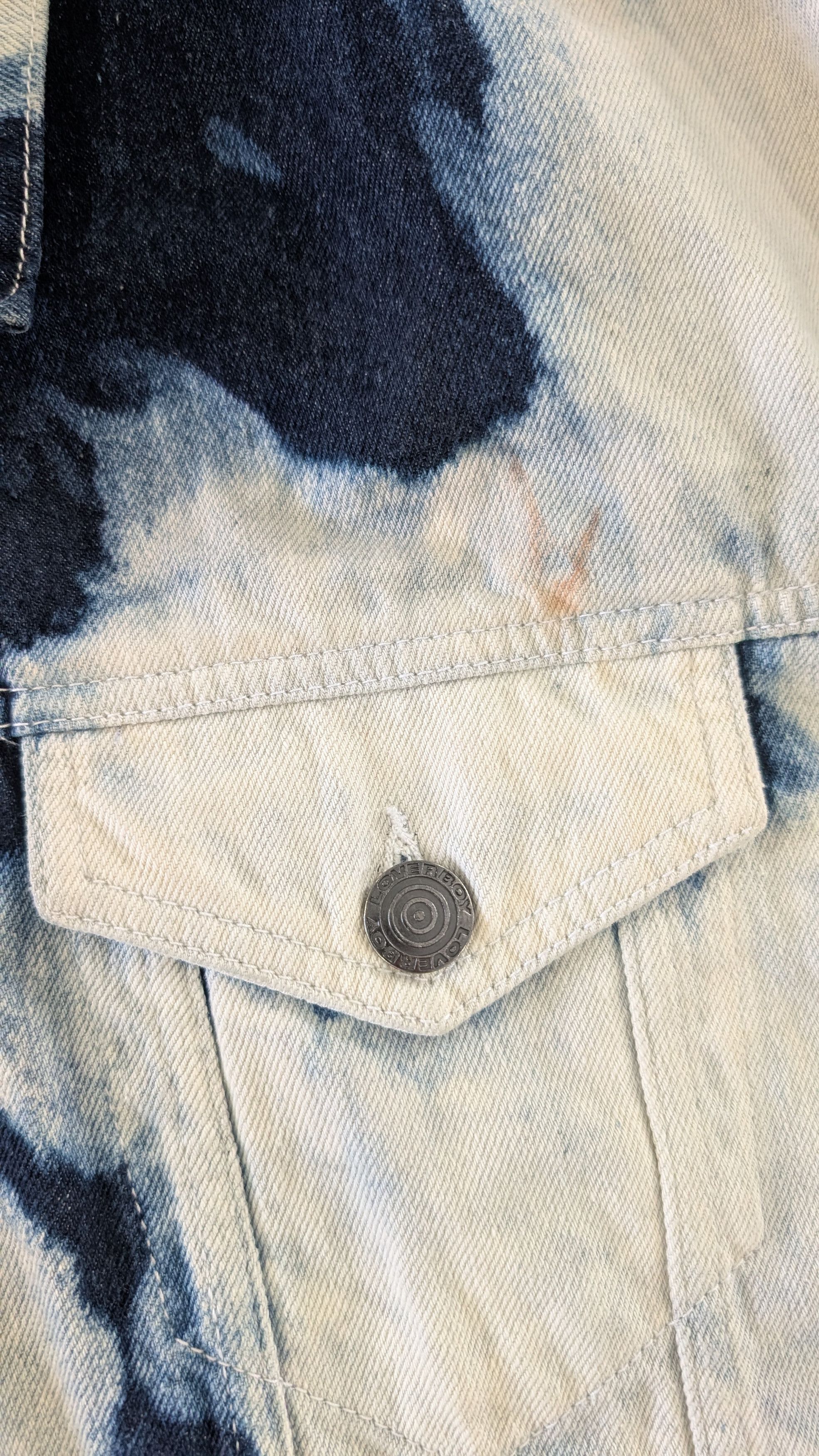 Charles Jeffrey LOVERBOY Charles Jeffrey Loverboy AW24 Bleached Denim Jacket Size US M / EU 48-50 / 2 - 9 Thumbnail
