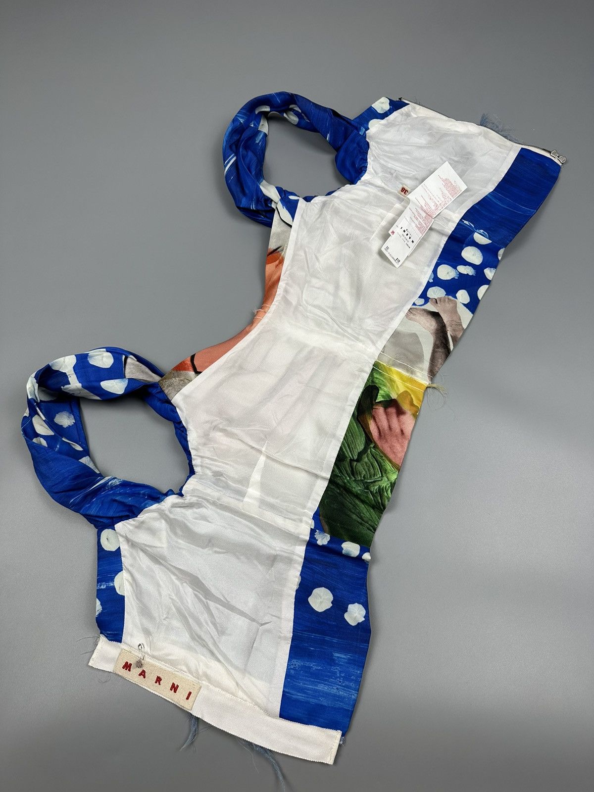 Marni Marni SS19 Donna Silk Crop Tops Size XS / US 0-2 / IT 36-38 - 8 Thumbnail