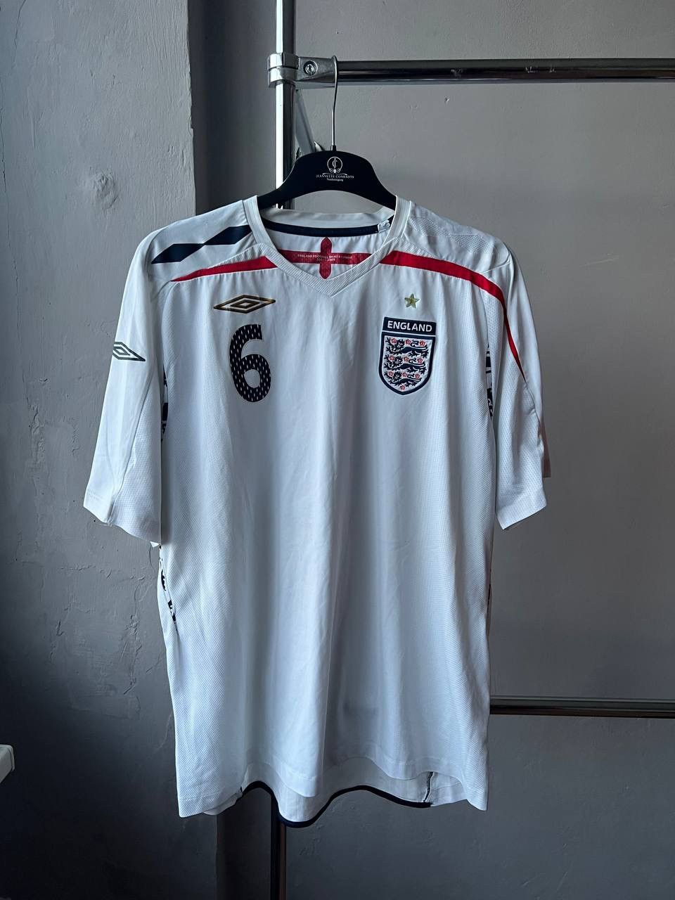 Umbro 2005/7 ENGLAND TEAM #6 TERRY HOME SOCCER JERSEY SHIRT SZ XXL Size US XXL / EU 58 / 5 - 2 Thumbnail