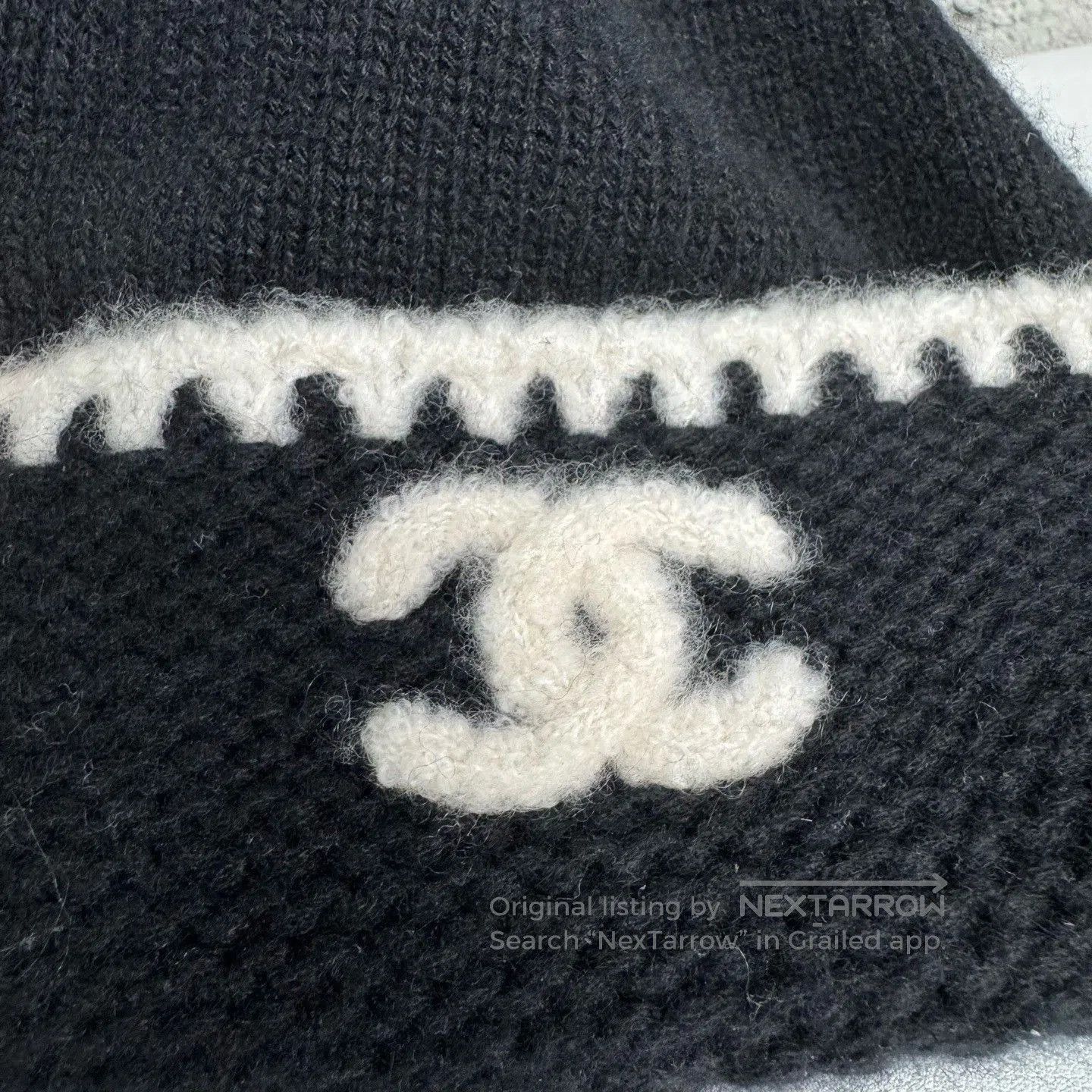 Chanel Chanel Beanie. Size ONE SIZE - 5 Thumbnail