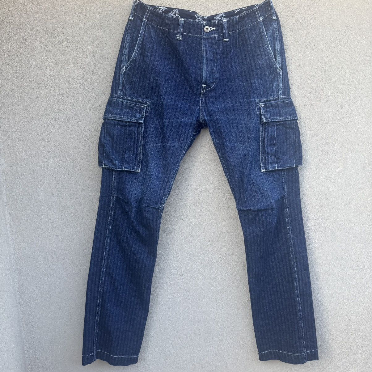 MOMOTARO JEANS / denim cargo pants