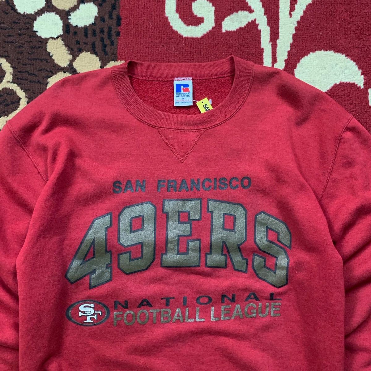 MLB × Russell Athletic × Vintage VINTAGE 90's RUSSEL 49ERS SAN FRANCISCO MLB SWEATSHIRT Size US L / EU 52-54 / 3 - 2 Thumbnail