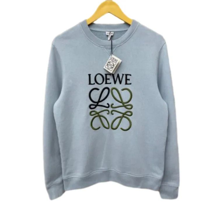 Loewe Classic Logo Embroidered Crewneck Sweatshirt