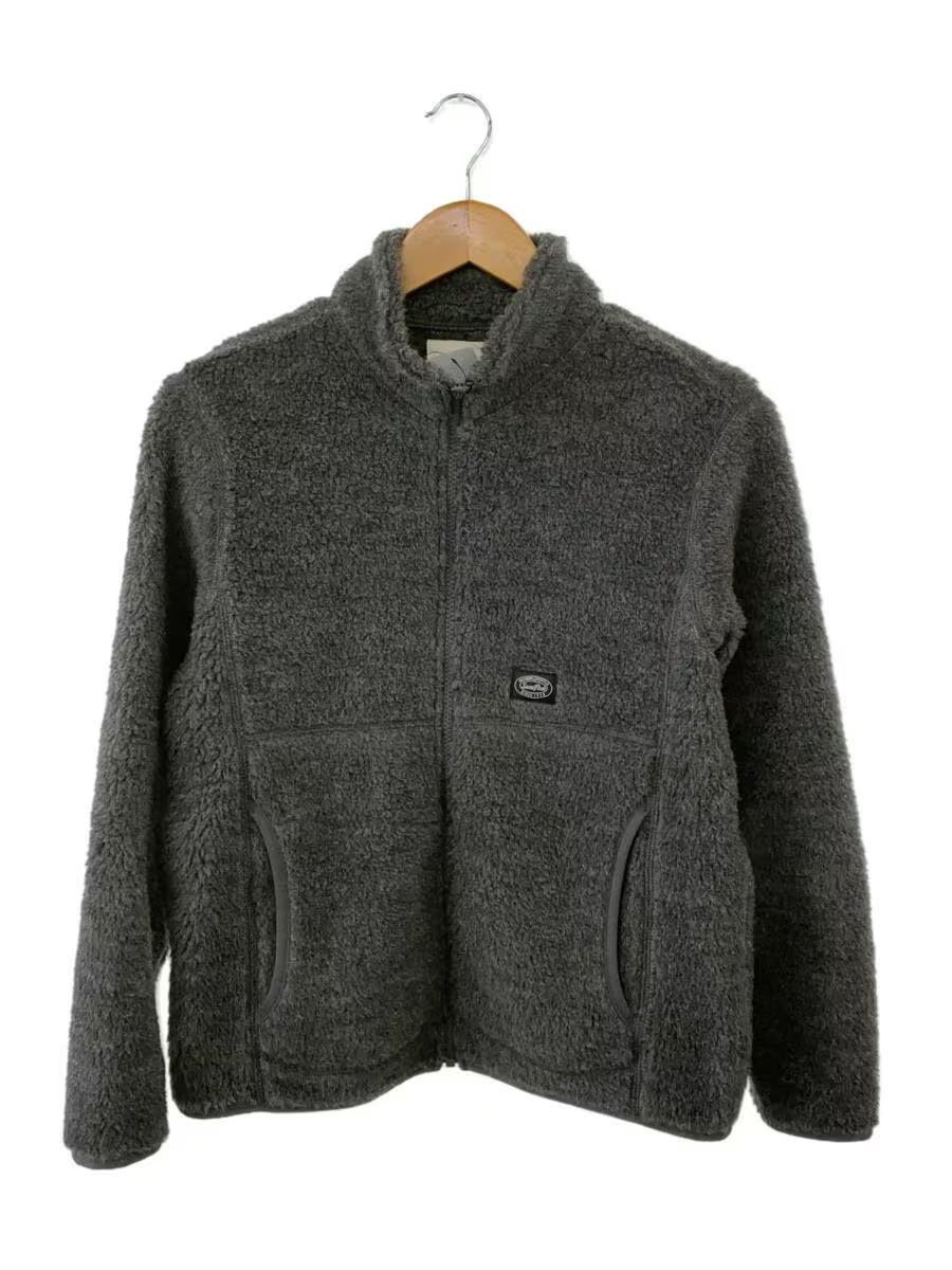 Image of Snow Peak Wool Fleece Jacket in Grey, Men's (Size Small)