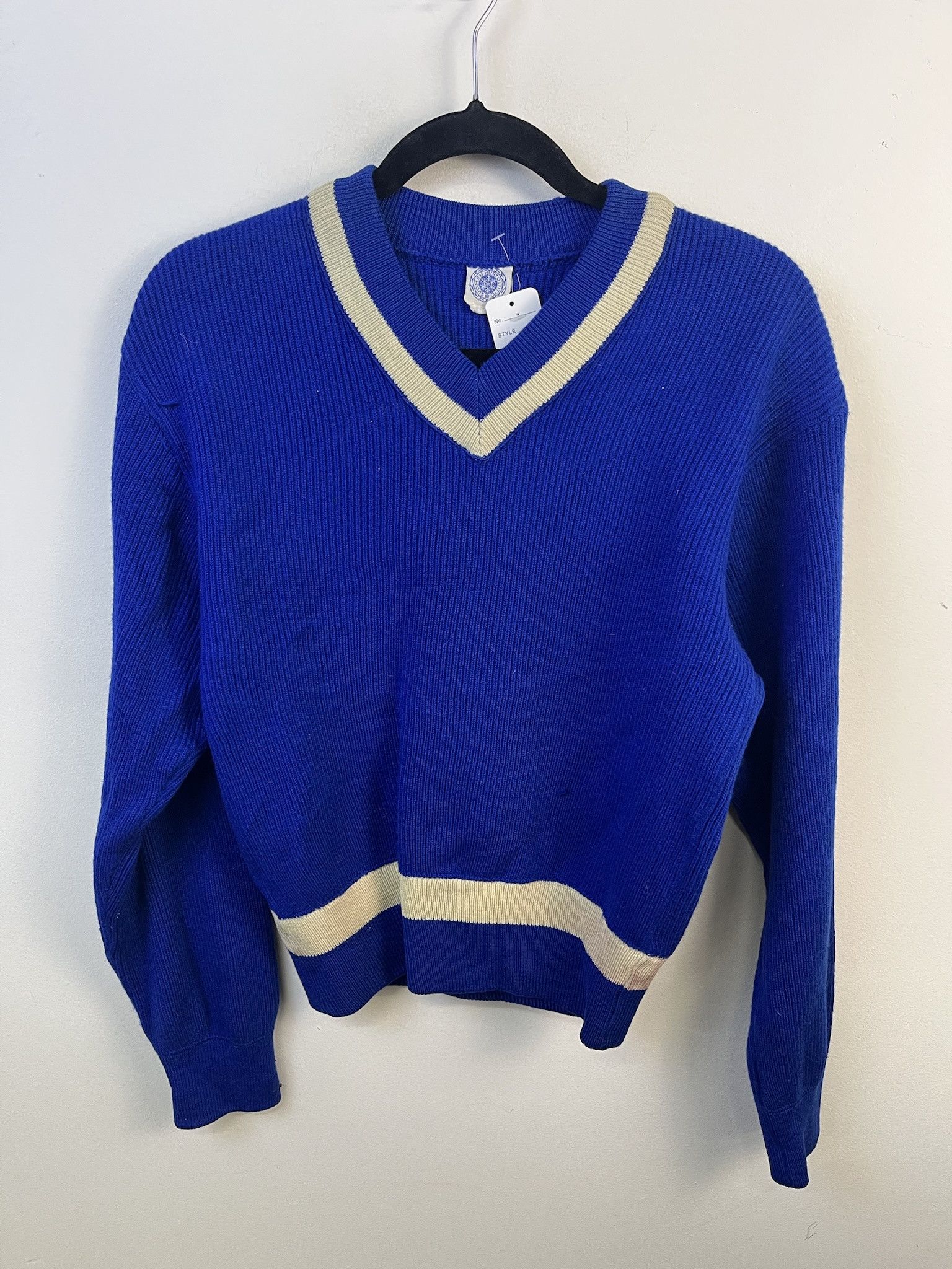 Other Vintage Knit Sweater 1990s Thick Knit Suomen Hiihtoliitto Finnish Skiing Heavy Knit Sweater Size S Size US L / EU 52-54 / 3 - 1 Thumbnail
