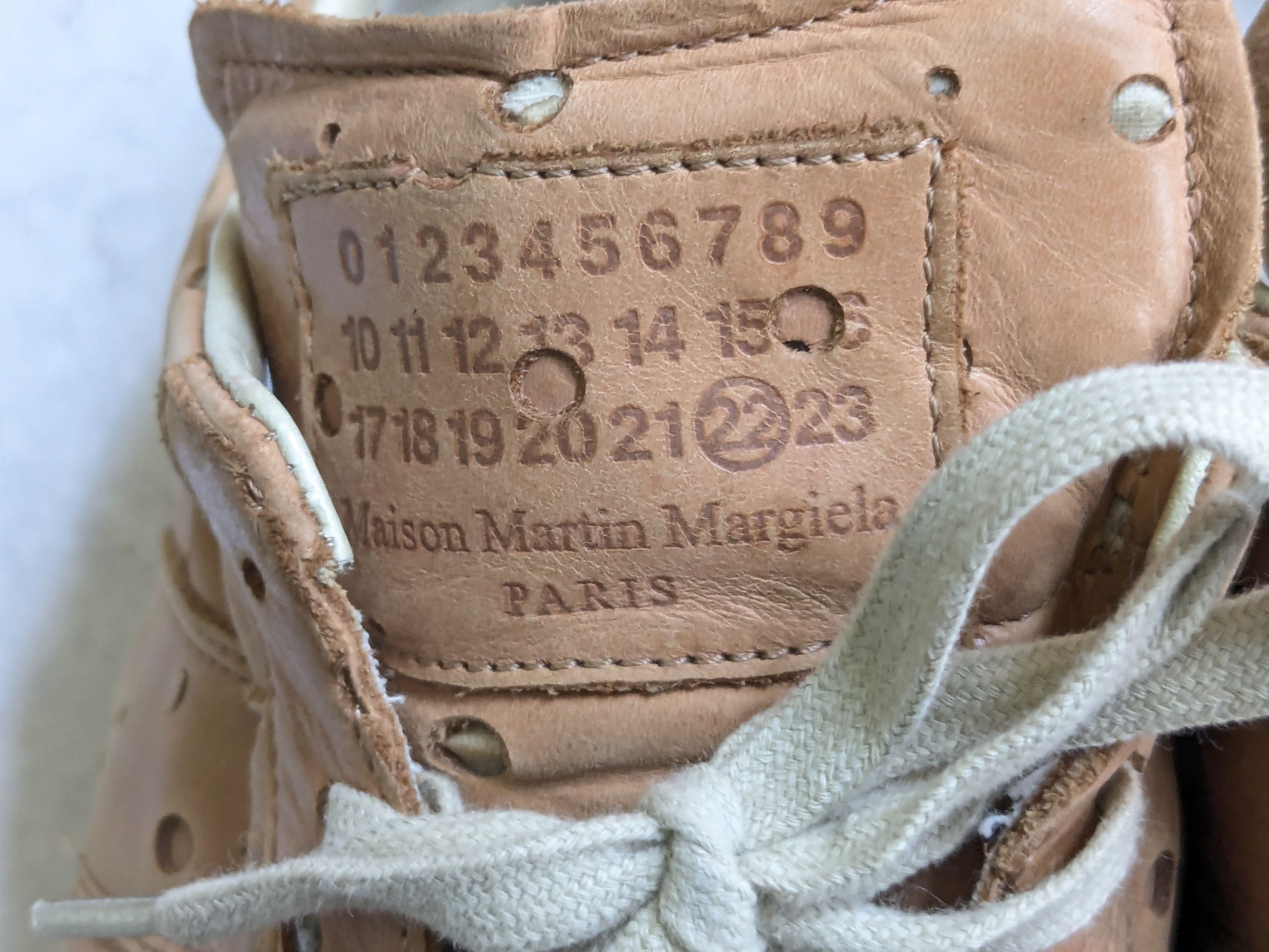 Maison Margiela Maison Margiela Replica GAT 12 45 Brown Low Tops Leather Size US 12 / EU 45 - 8 Thumbnail