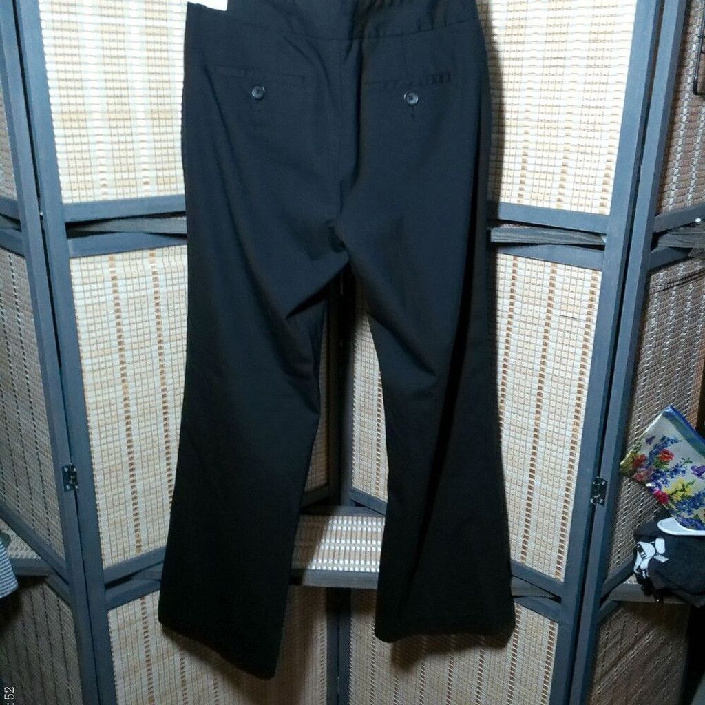 Banana Republic Banana Republic Black Hidden Button Trouser Size 27" / US 4 / IT 40 - 2 Thumbnail