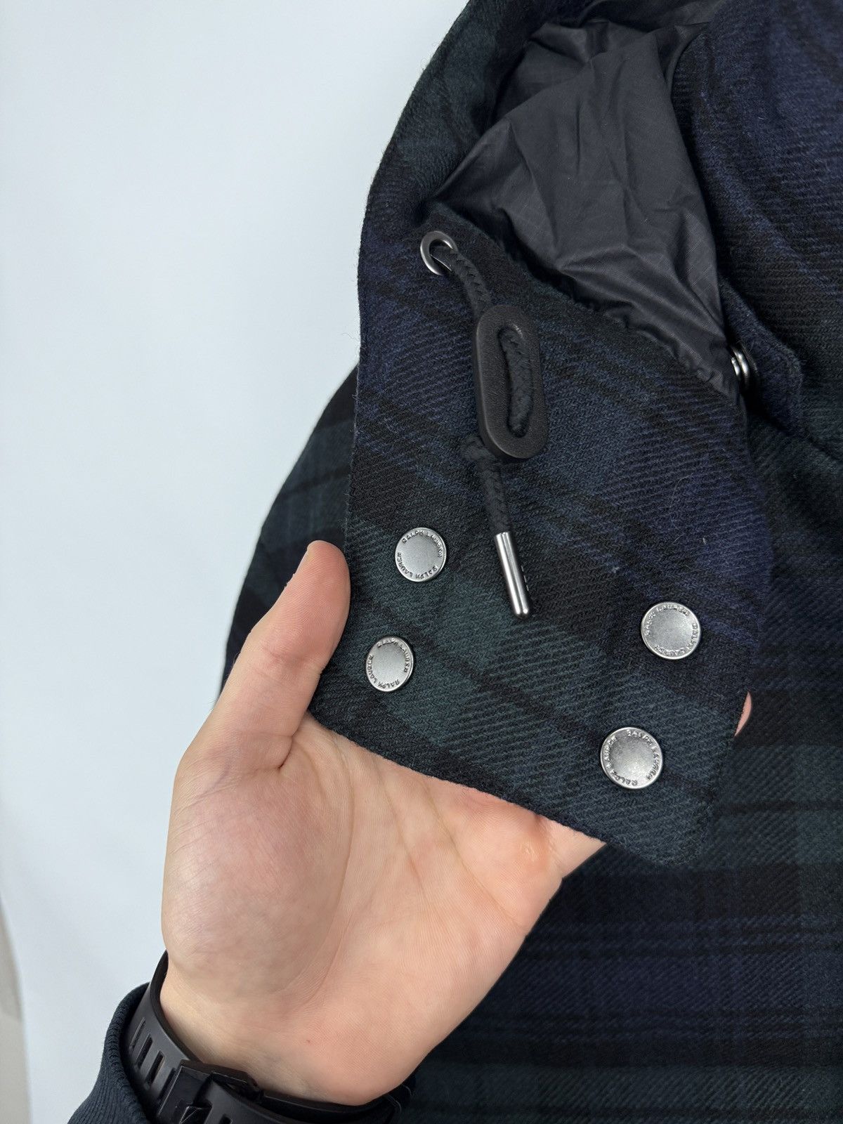 Polo Ralph Lauren 🇺🇸❗️NEW Polo Ralph Lauren Plaid Wool Puffer Down Coat Jacket Size US L / EU 52-54 / 3 - 13 Thumbnail