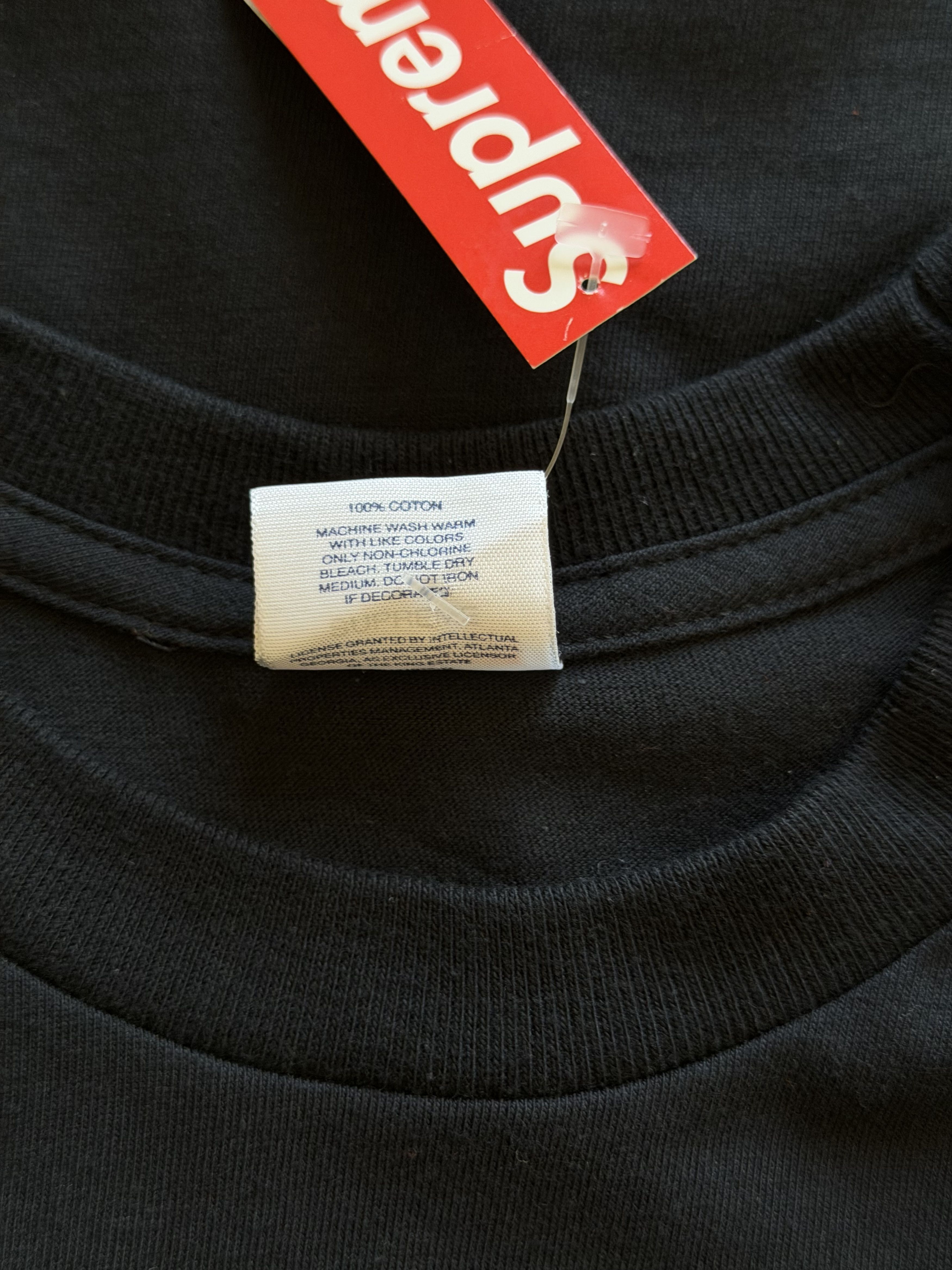 Supreme Supreme SS18 MLK Dream Tee in Black Size US XL / EU 56 / 4 - 6 Thumbnail