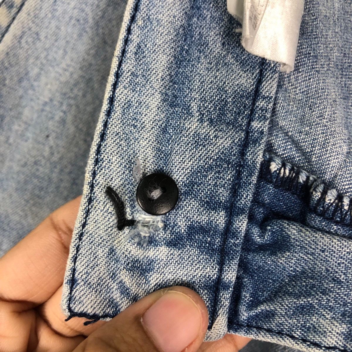 Japanese Brand 🔥Vintage Bush Cargo Jeans Biker Painter Workers Usa Size US 36 / EU 52 - 19 Thumbnail