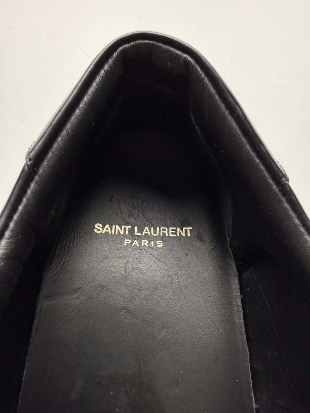 Saint Laurent Paris Saint Laurent Paris SL01 Triple Black Sneakers Size US 10 / EU 43 - 10 Thumbnail