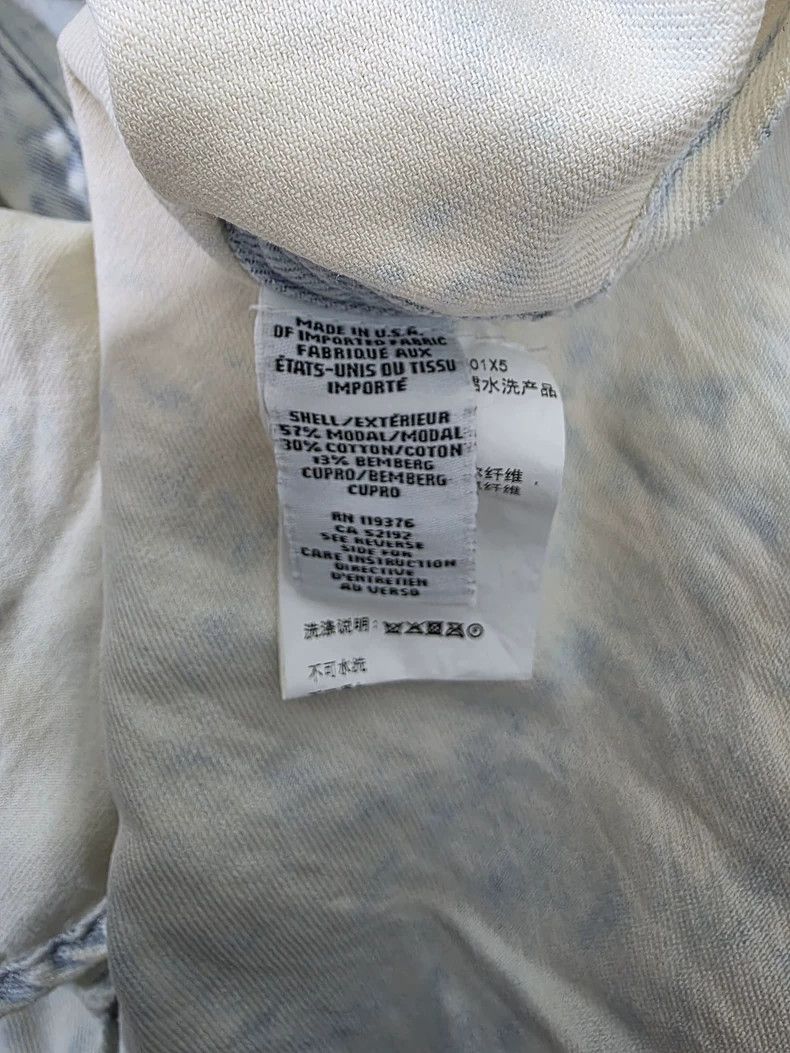 Helmut Lang HELMUT LANG sizeP Water-washed denim dress Size M / US 6-8 / IT 42-44 - 7 Thumbnail
