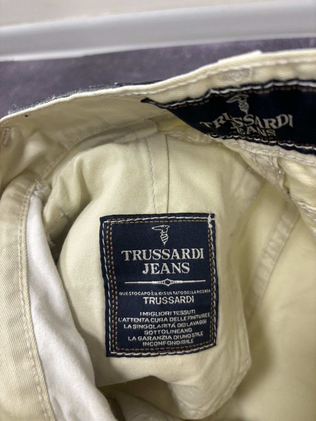 Trussardi Vintage Trussardi Women’s High Waist Luxury Tapered Jeans Size 29" - 19 Thumbnail