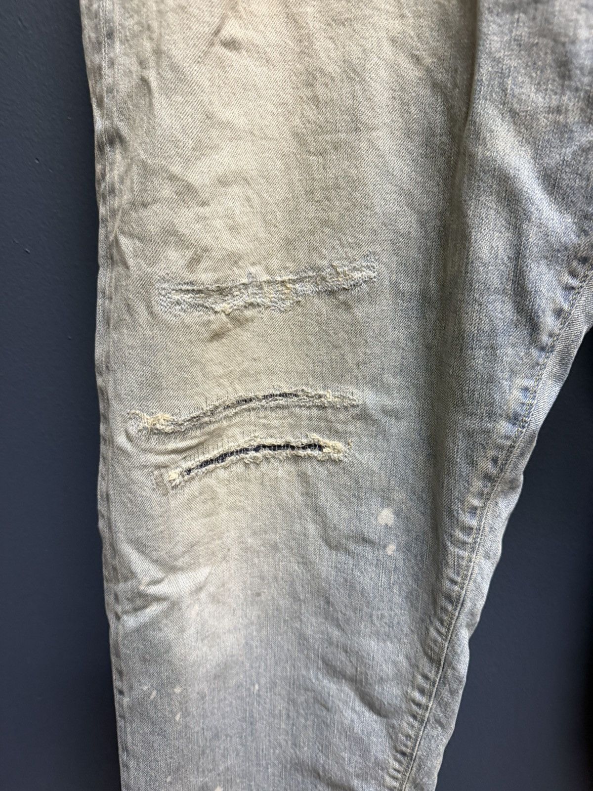 A.PRESSE a presse NO.37 bleach denim size 38 Size US 38 / EU 54 - 4 Thumbnail