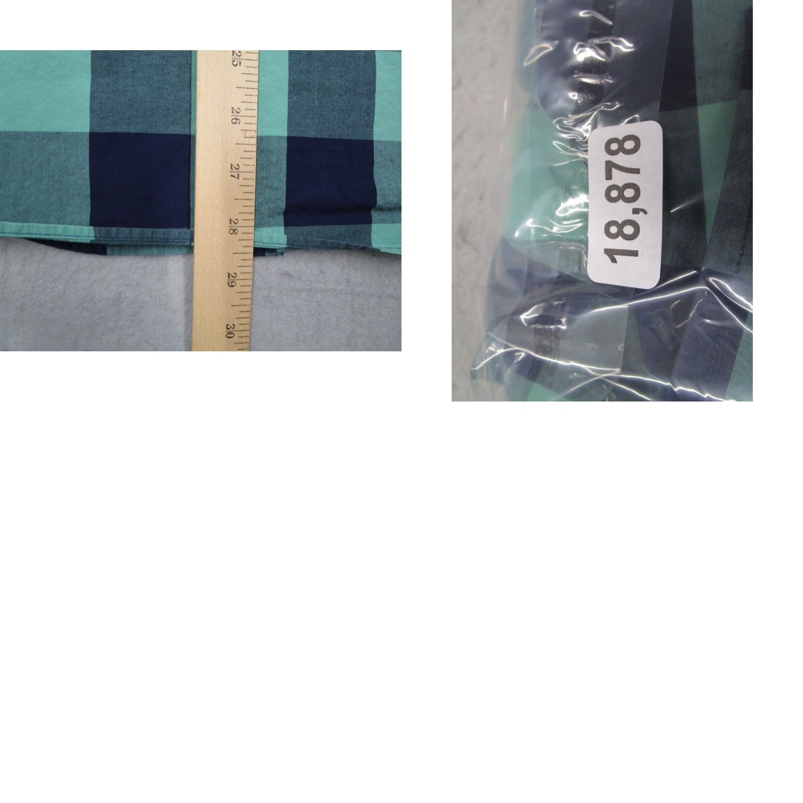 UNTUCKit UNTUCKit Shirt Mens XL Green Buffalo Plaid Button-Up Long Sleeve Casual 100% Cotton Bonarda Pocket Shirt - Made in Vietnam Mens Size US XL / EU 56 / 4 - 8 Thumbnail