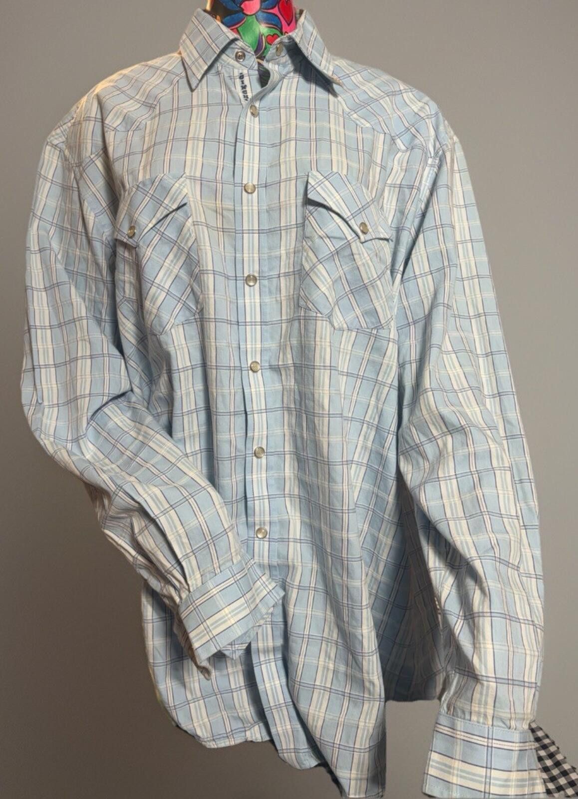CINCH Cinch Shirt Mens L Western Pearl Snap Buttons Size US L / EU 52-54 / 3 - 3 Thumbnail