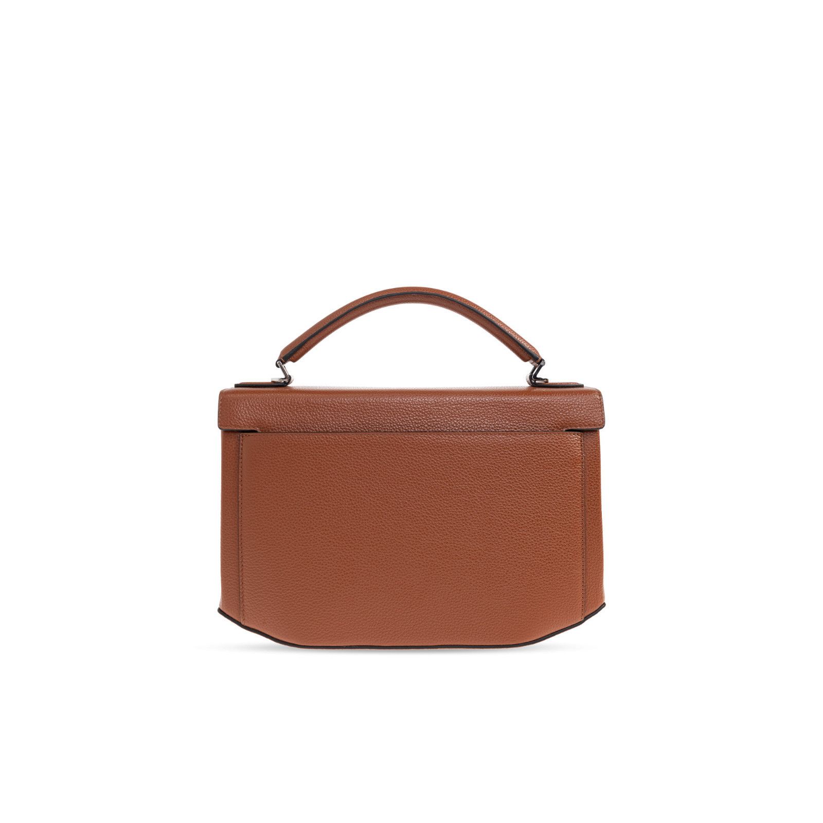 Toteme TOTEME Box Brown Leather Top Handle Bag New And Authentic Size ONE SIZE - 2 Thumbnail
