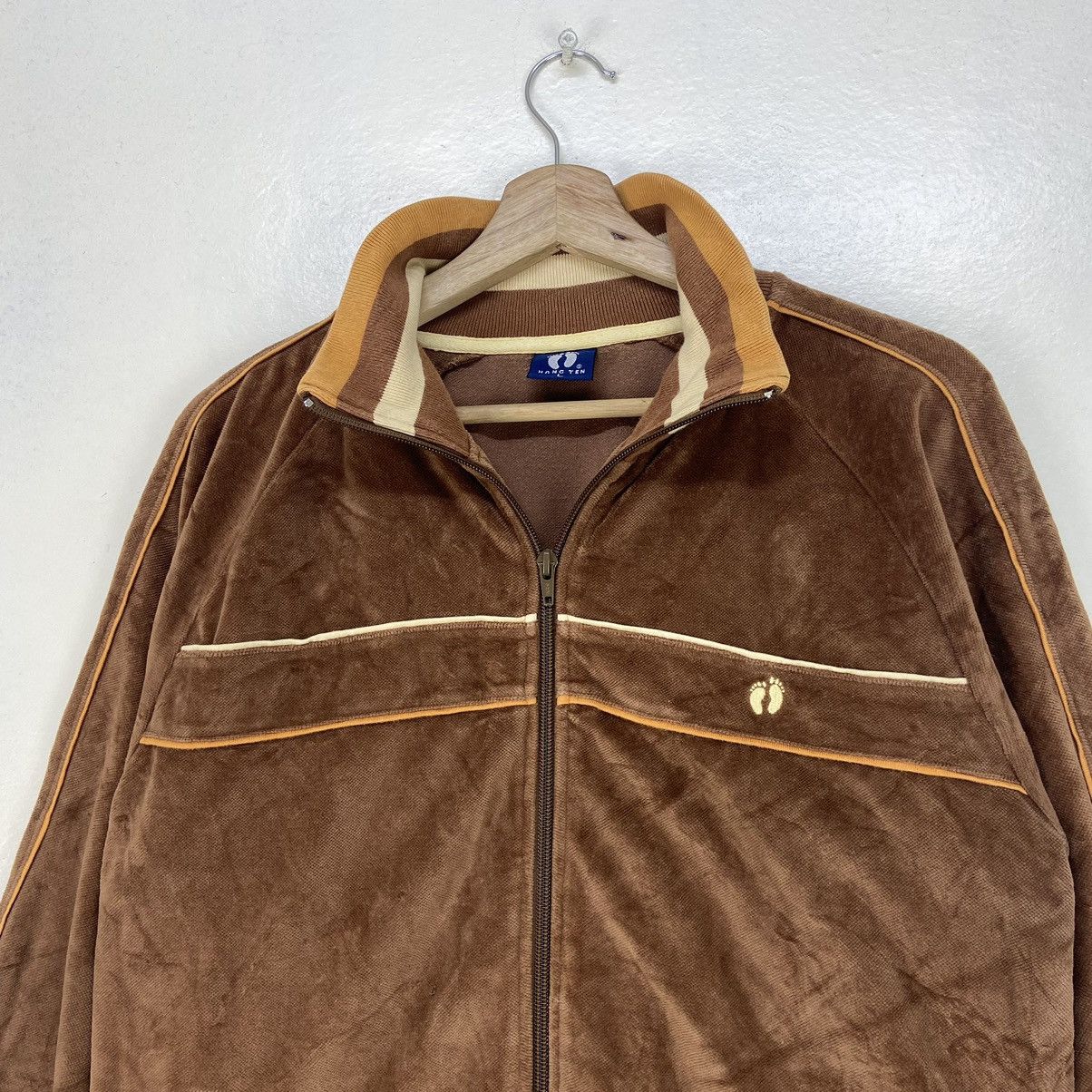 Hang Ten × Vintage Vintage Hang Ten Velvet Sweater Jacket Size US S / EU 44-46 / 1 - 3 Thumbnail