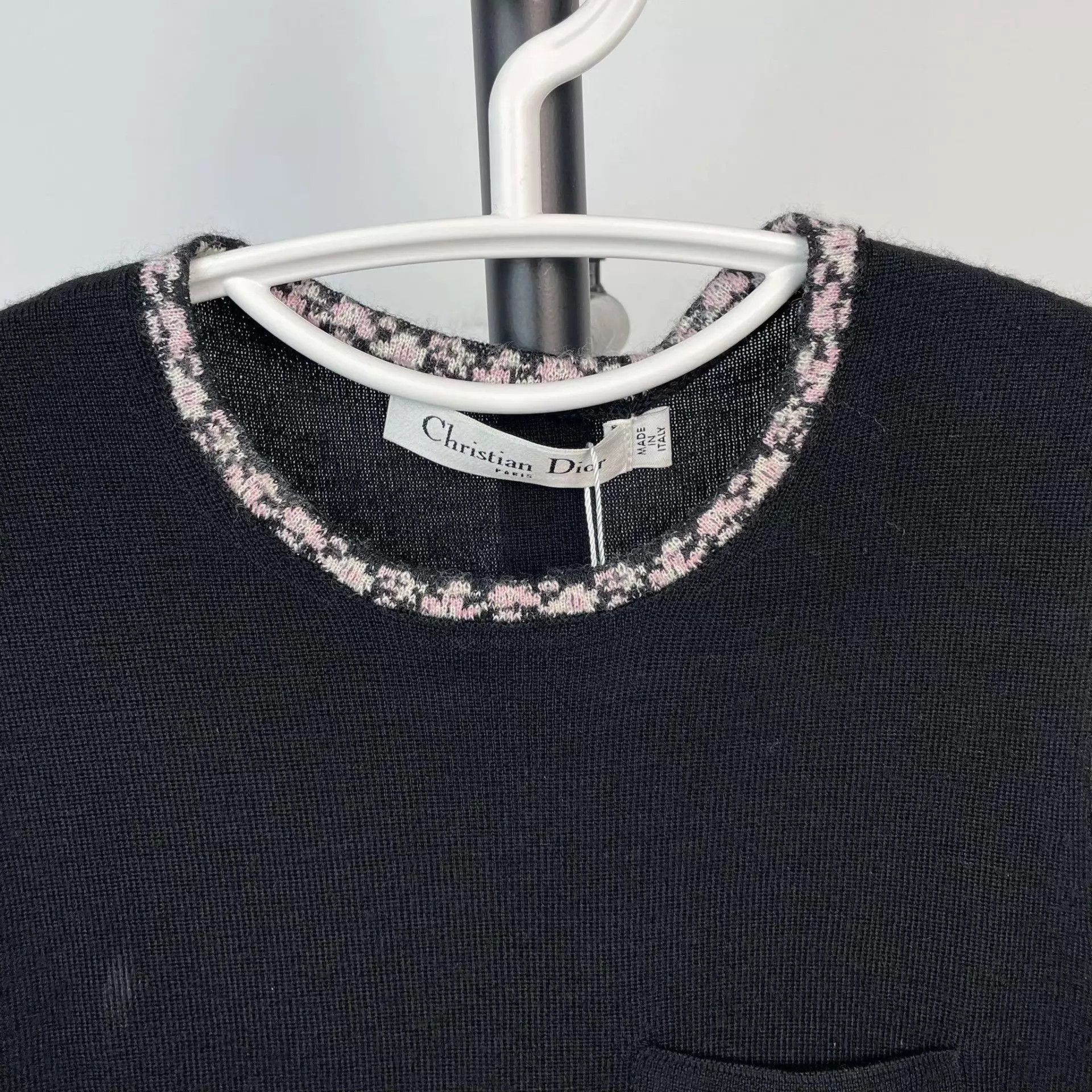 Dior Dior Cashmere Sleeveless Top 98 New Black 38 Size S / US 4 / IT 40 - 6 Thumbnail