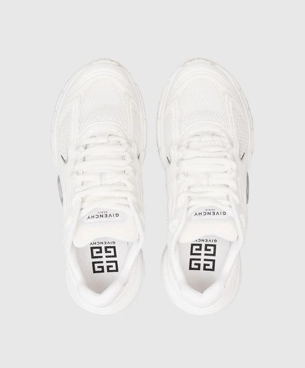 Givenchy o1srvl11e0624 Tk-Mx Runner Sneakers in White Size US 9 / IT 39 - 4 Thumbnail