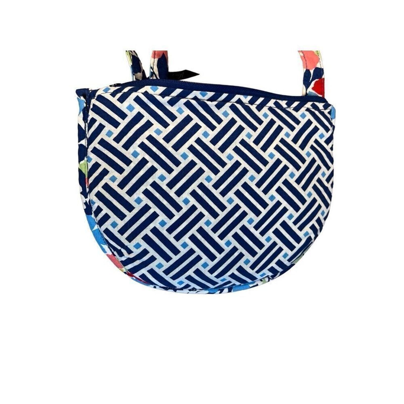 Vera Bradley Vera Bradley Summer Cottage The Lizzy Crossbody Quilted Bag Size ONE SIZE - 9 Thumbnail