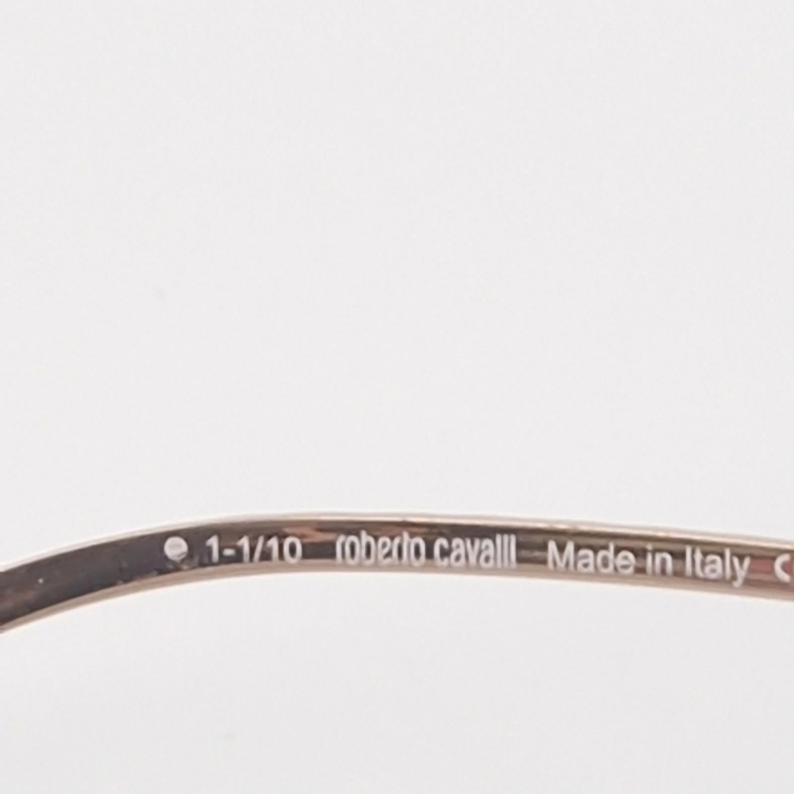Roberto Cavalli Roberto Cavalli Rhinestone Snake Frames Sunglasses Size ONE SIZE - 5 Thumbnail