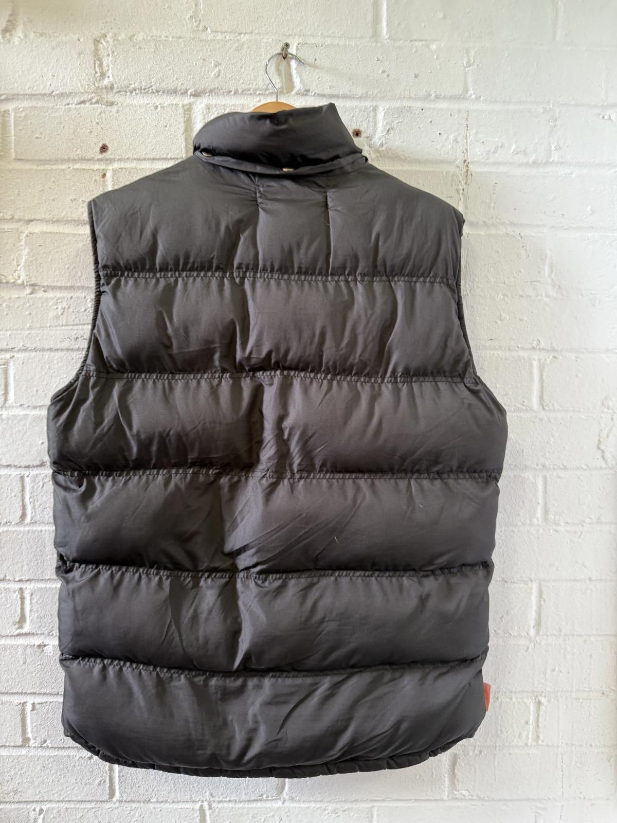 Superdry SuperDry Men's Black Puffer Vest with Tartan Lining Size US M / EU 48-50 / 2 - 4 Thumbnail