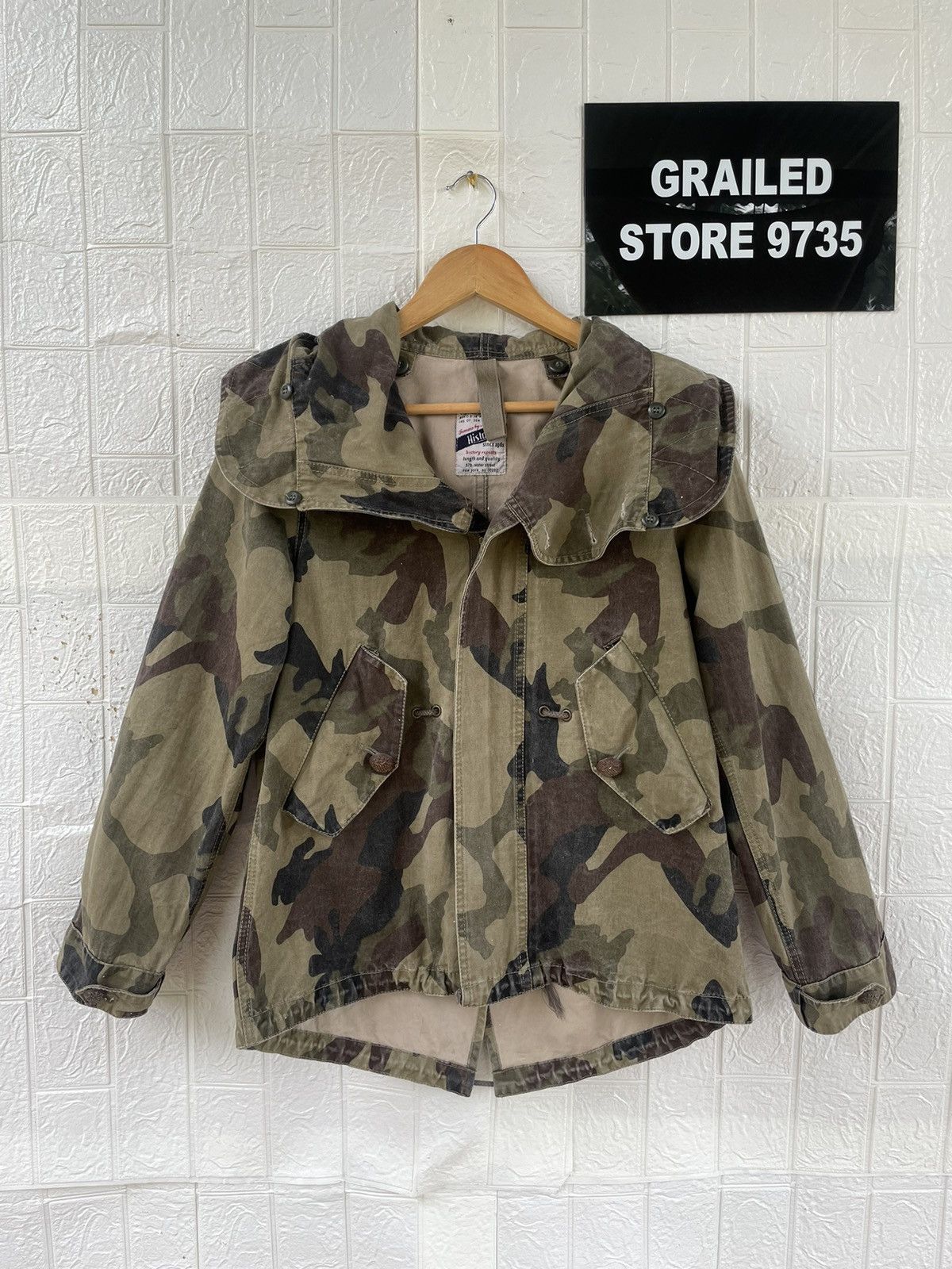 Japanese Brand History Camo Jacket