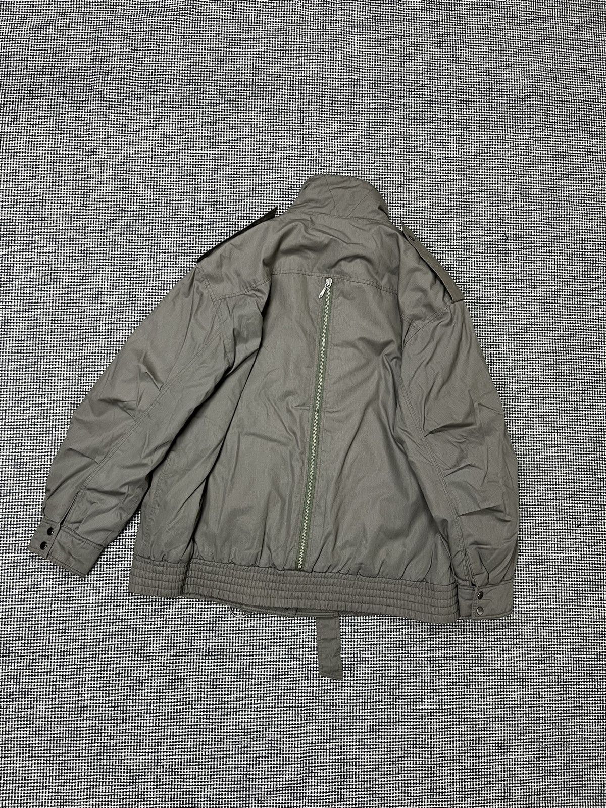 Japanese Brand 80s army double zip parachute bondage flyer jacket Korea Size US M / EU 48-50 / 2 - 2 Thumbnail