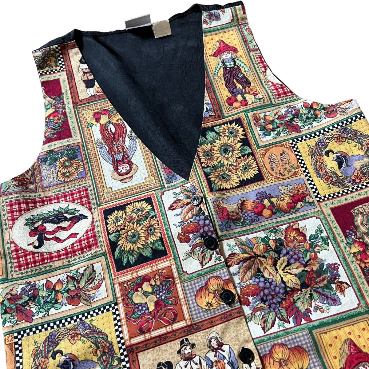 Designer × Japanese Brand Vintage Vest Overprint Archive Size US XXS / EU 40 - 4 Thumbnail