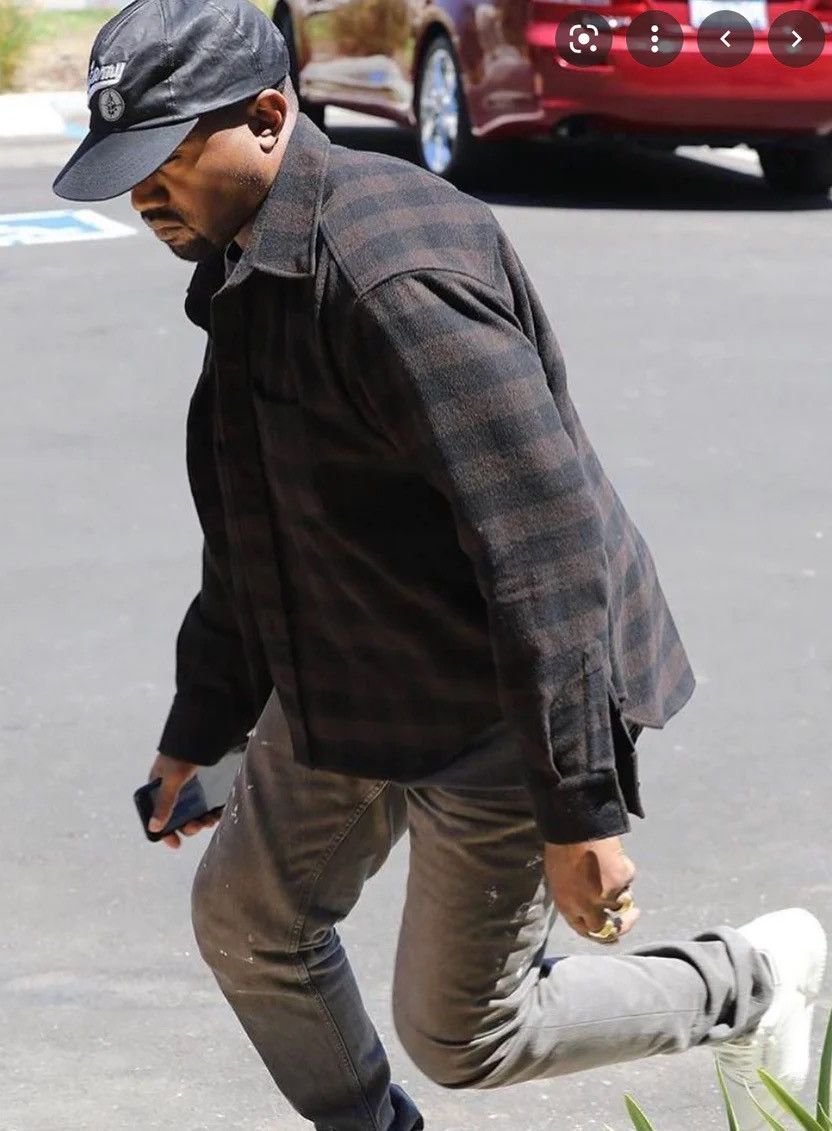 Balenciaga SS17 Oversized Shoulder Pad Checkered Flannel Shirt Size US M / EU 48-50 / 2 - 1 Thumbnail