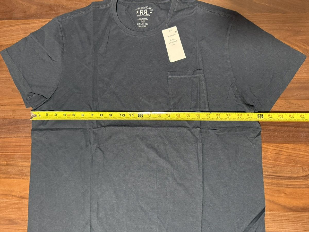 RRL Ralph Lauren Ralph Lauren RRL Pocket Tee in Black T-Shirt Men’s Size XXL Size US XXL / EU 58 / 5 - 4 Thumbnail