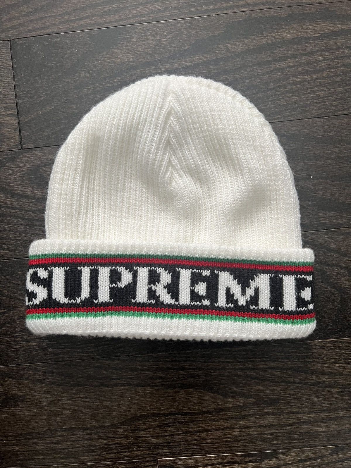 Supreme Supreme Cuff Logo Beanie Size ONE SIZE - 1 Thumbnail