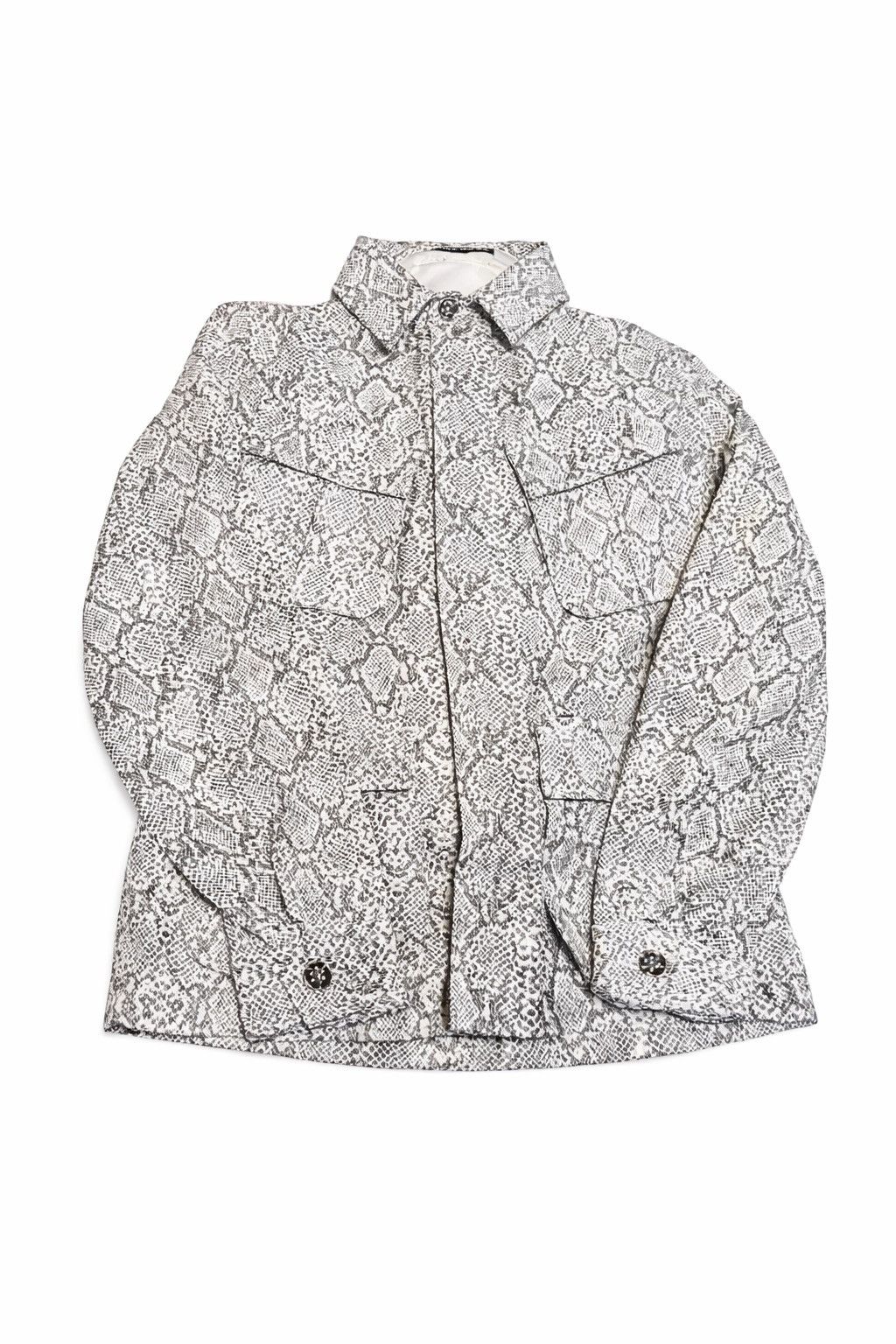 Other Seventh Generation Faux Leather Snake Skin Puff Cross Jacket Size US M / EU 48-50 / 2 - 1 Thumbnail
