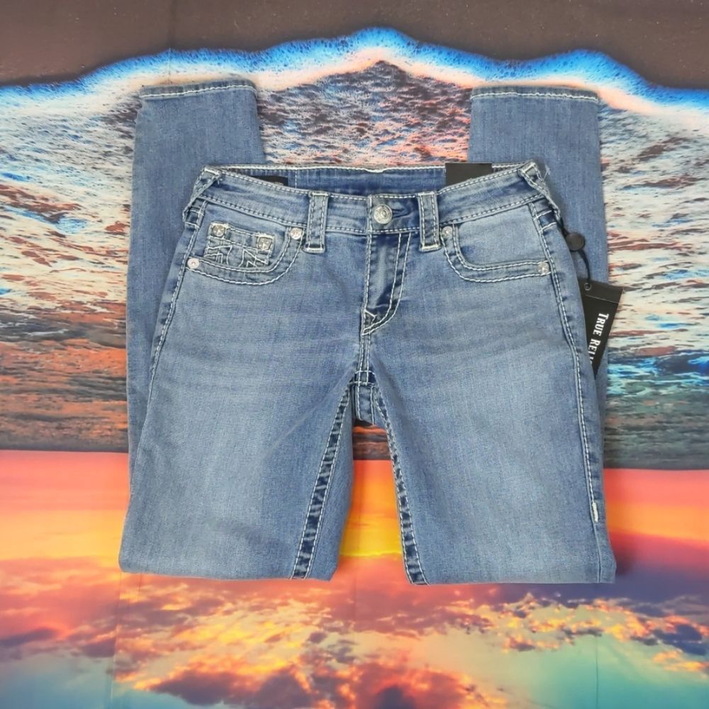 True Religion True religion jennie big t curvy mid rise size 25 Size 25" / US 0 / IT 36 - 6 Thumbnail