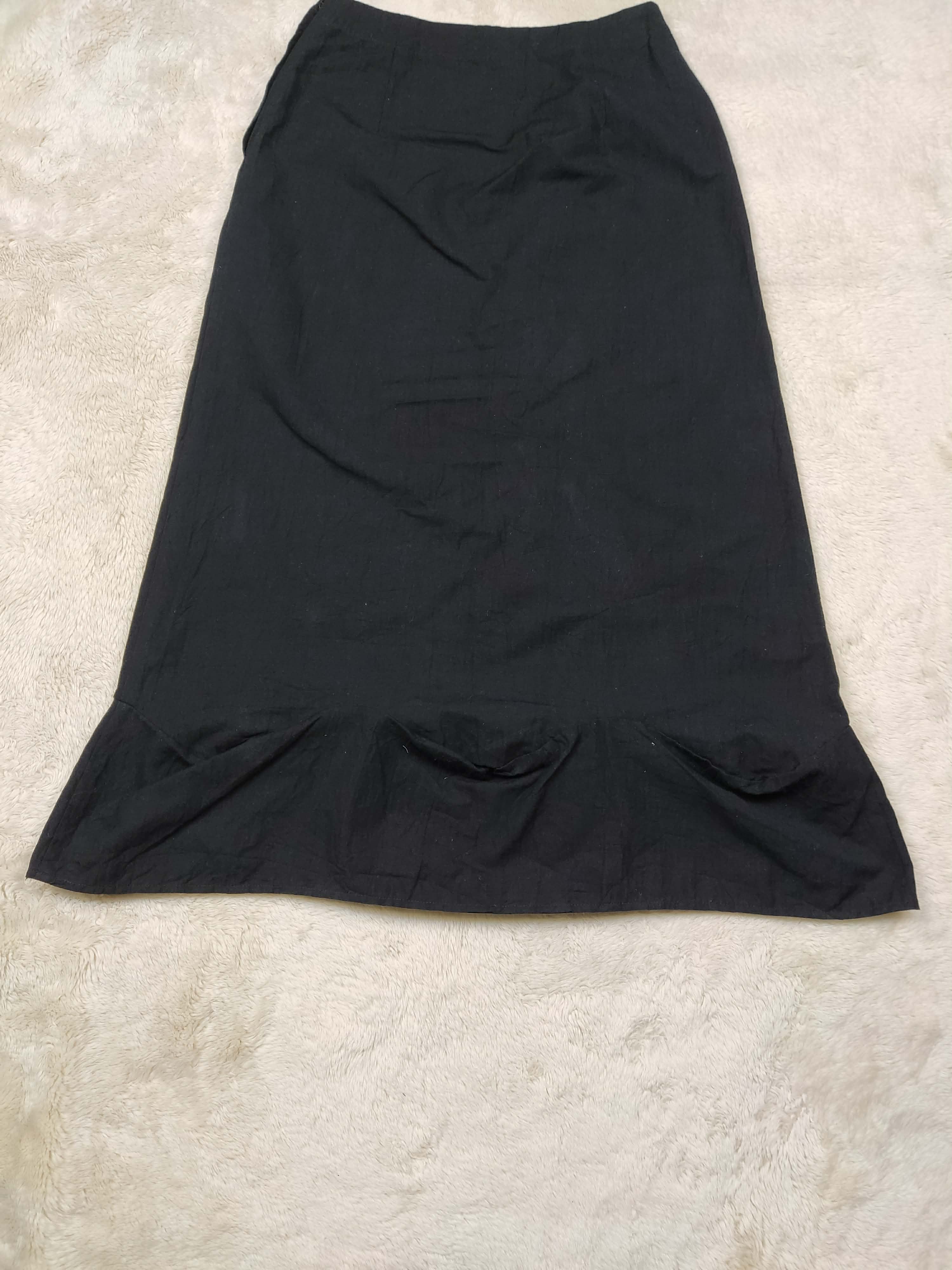 Comme des Garcons Comme Des Garçons Tricot Black Midi Skirt Size 26" / US 2 / IT 38 - 8 Thumbnail