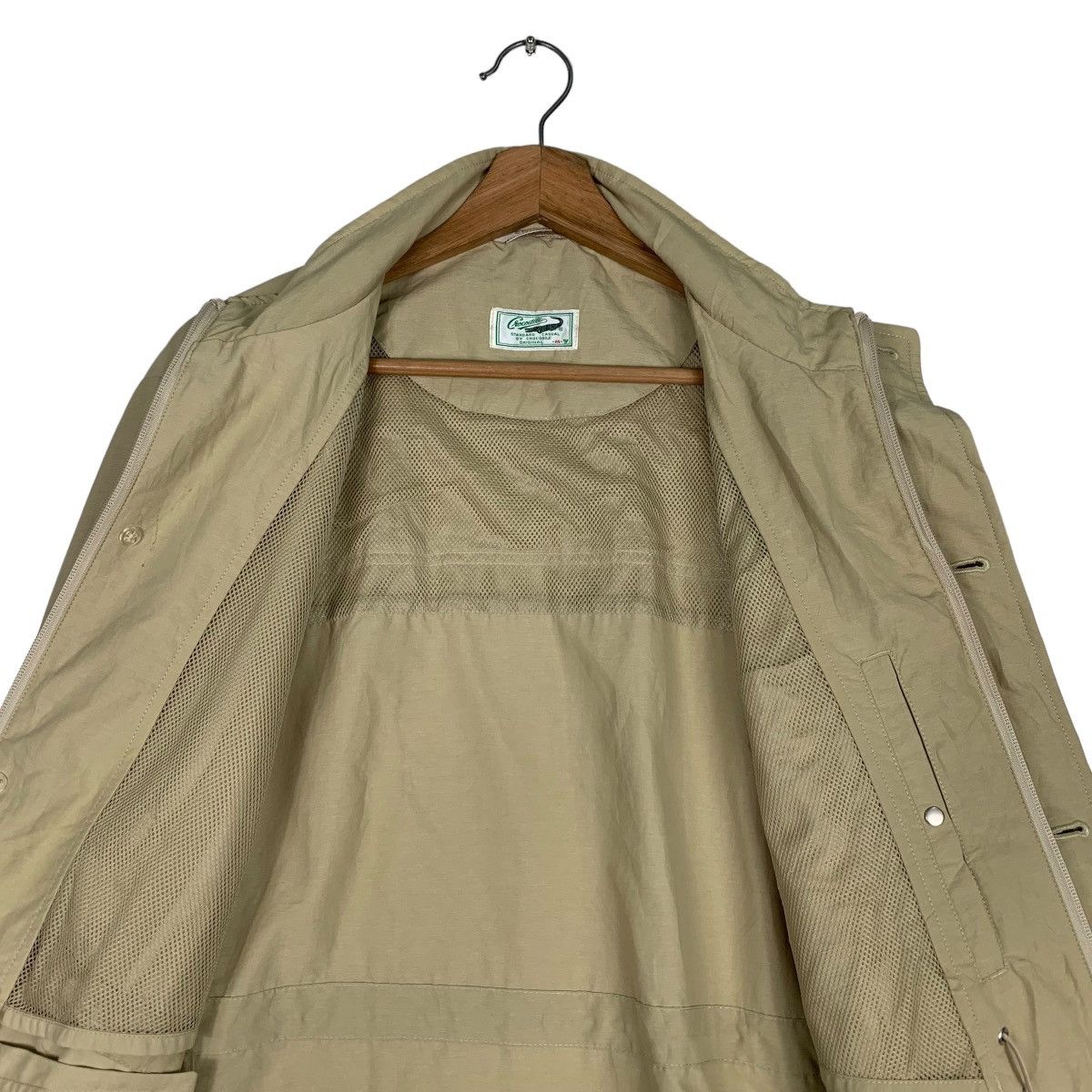 Japanese Brand CROCODILE Zipper Button Casual Jacket #0872-C39 Size US M / EU 48-50 / 2 - 12 Thumbnail