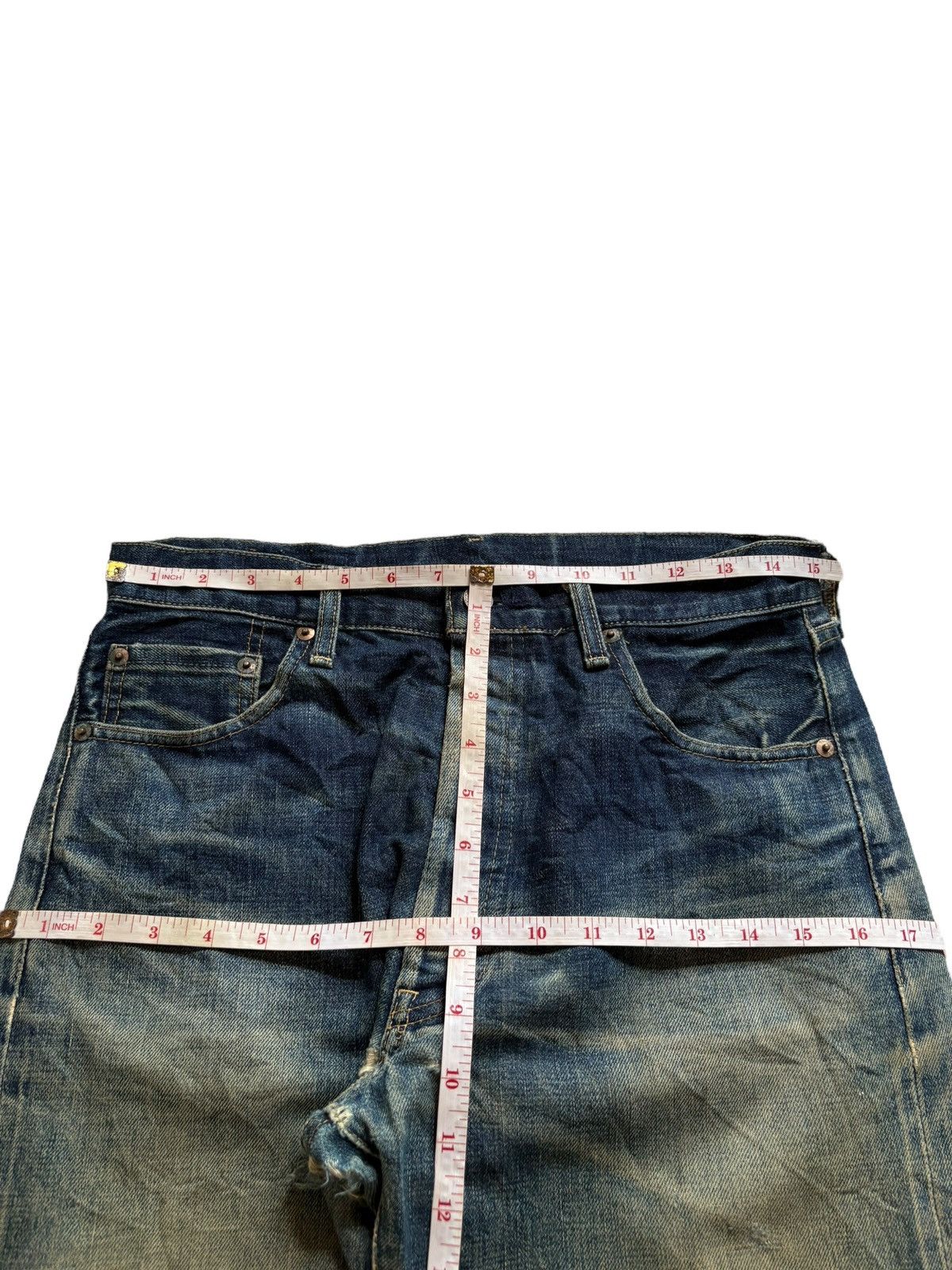 Levi's Vintage 80s Levis 503 BXX Big E Distressed Baggy Jean Size US 31 - 14 Thumbnail