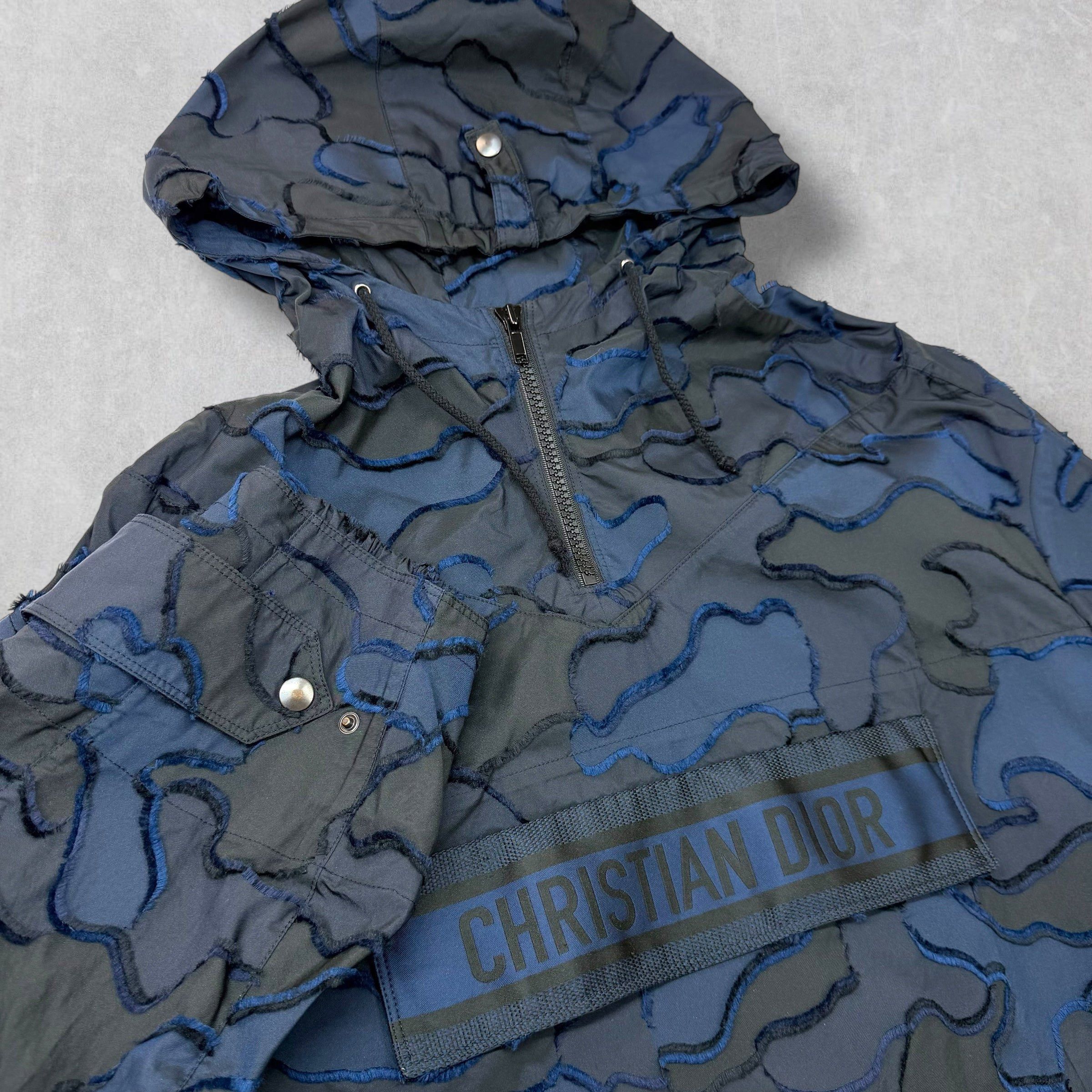 Dior Dior Marine Camouflage Anorak Navy M Size US M / EU 48-50 / 2 - 3 Thumbnail
