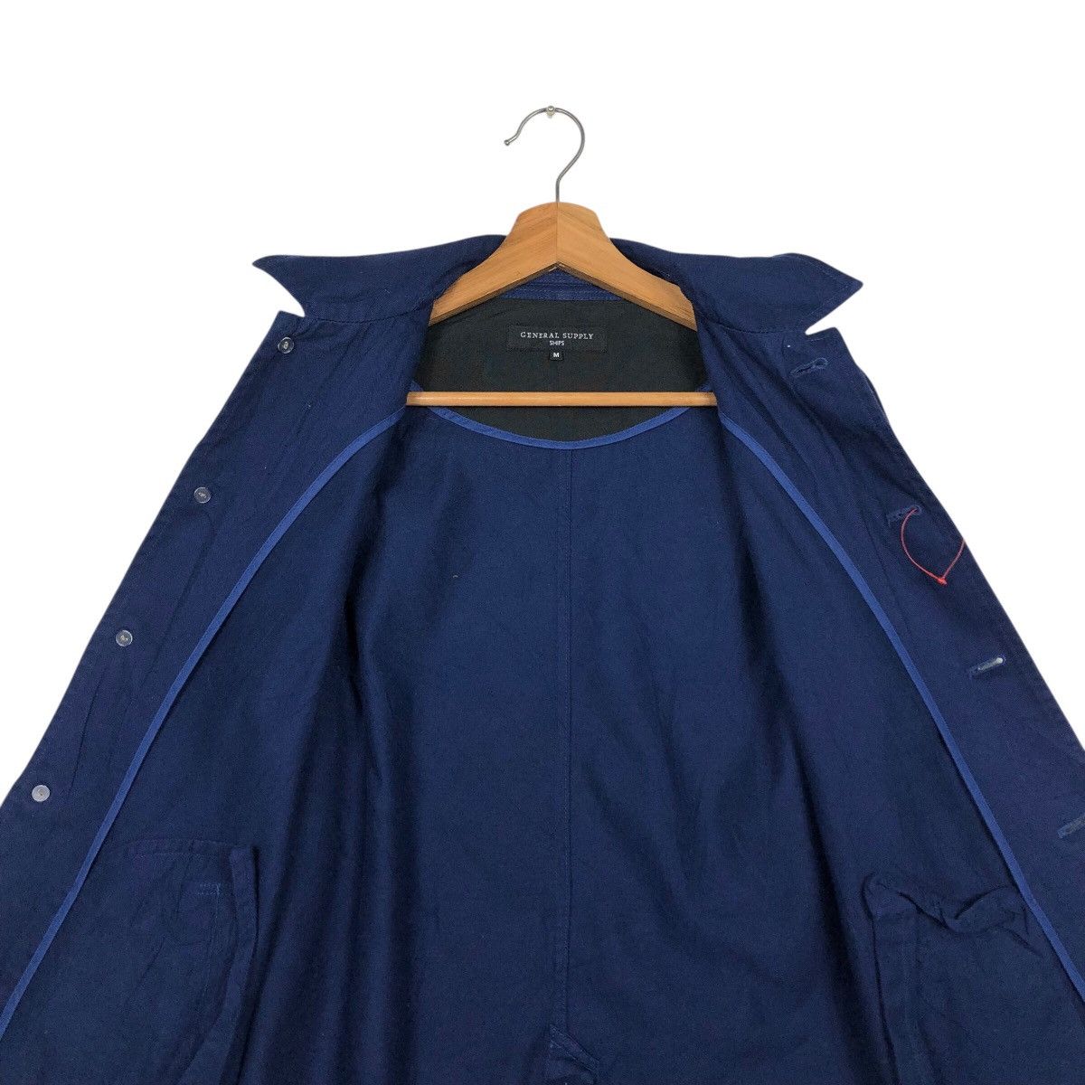 SHIPS 📌Vintage Chore Wool Jacket General Supply Ships Issey Miyake Size US M / EU 48-50 / 2 - 15 Thumbnail